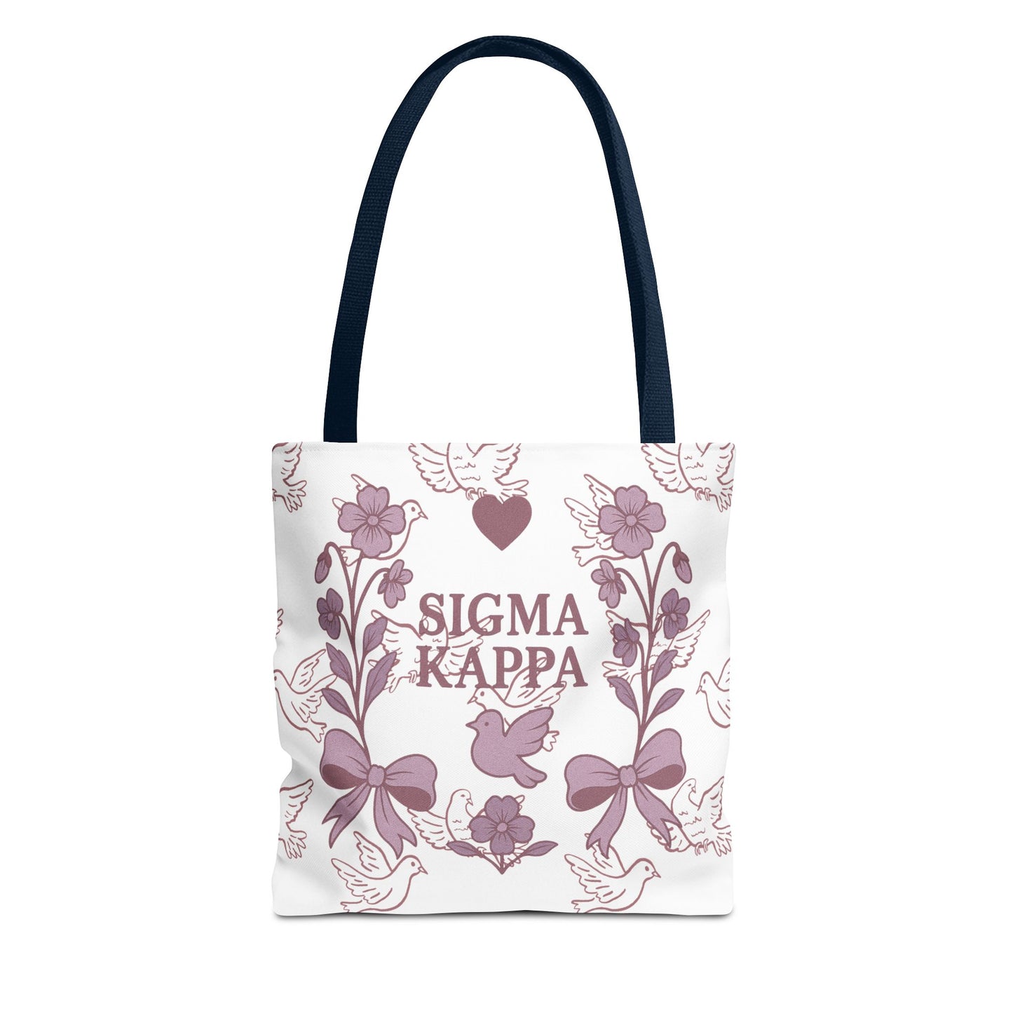 Sigma Kappa Floral Tote Bag | Sorority Gift, Eco-Friendly Carry-All, College Accessory, Stylish Shopping Bag, Chic Beach Tote