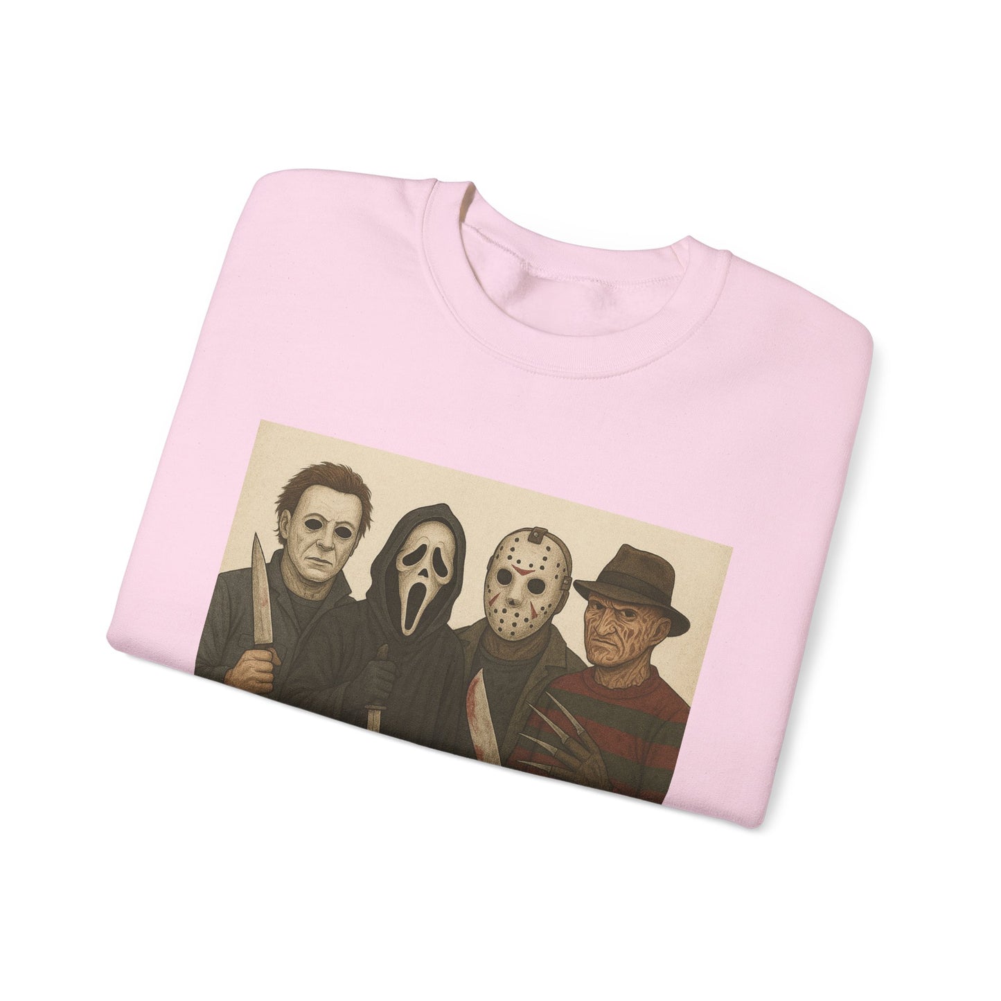 Spooky Movie Crewneck Sweatshirt - Halloween Horror Apparel