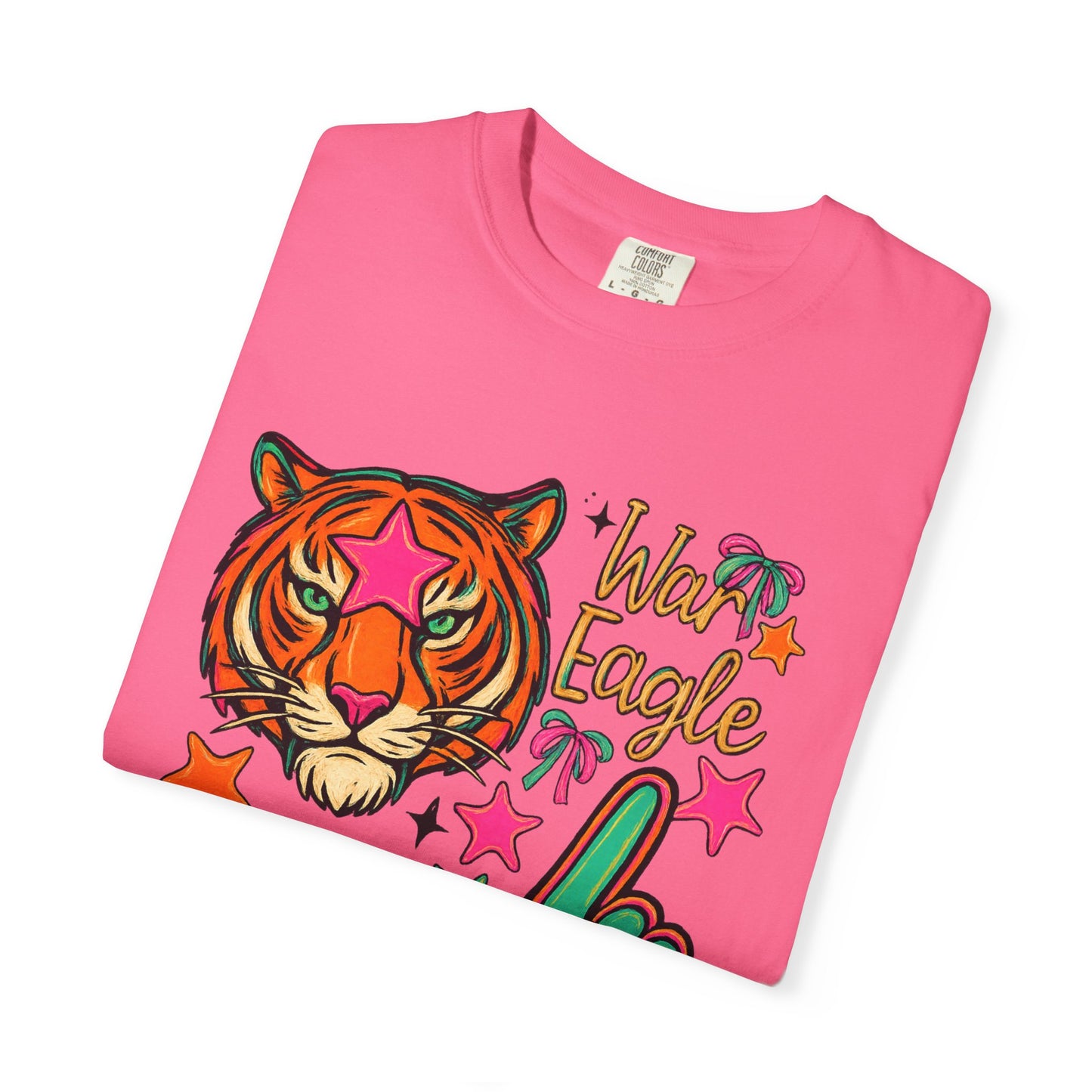 Vintage Preppy Tiger Football Game Day Unisex T-shirt