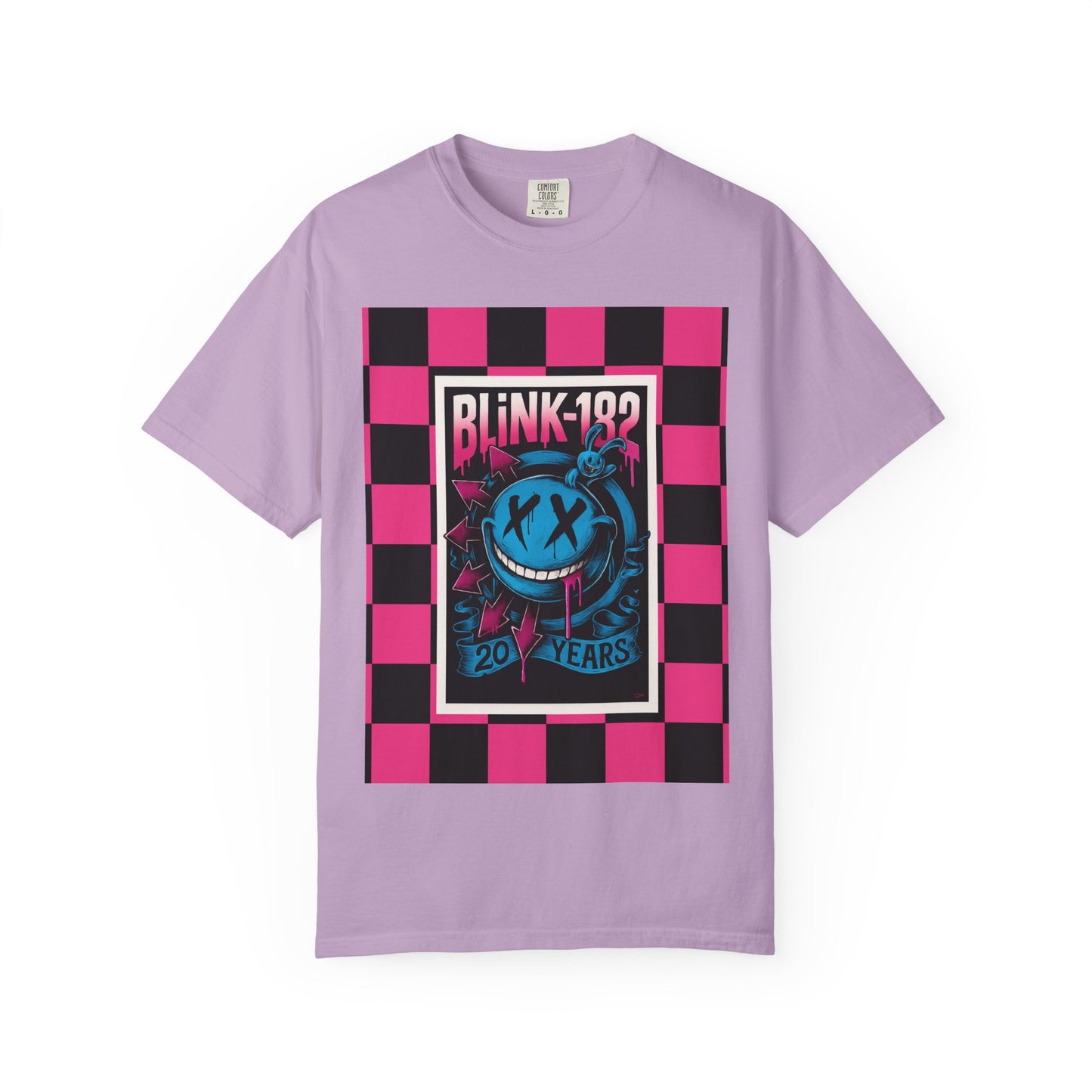 Blink-182 20 Years Unisex T-shirt, Music Tee, Vintage Graphic Shirt, Band Merch, Festival Wear, Concert Outfit