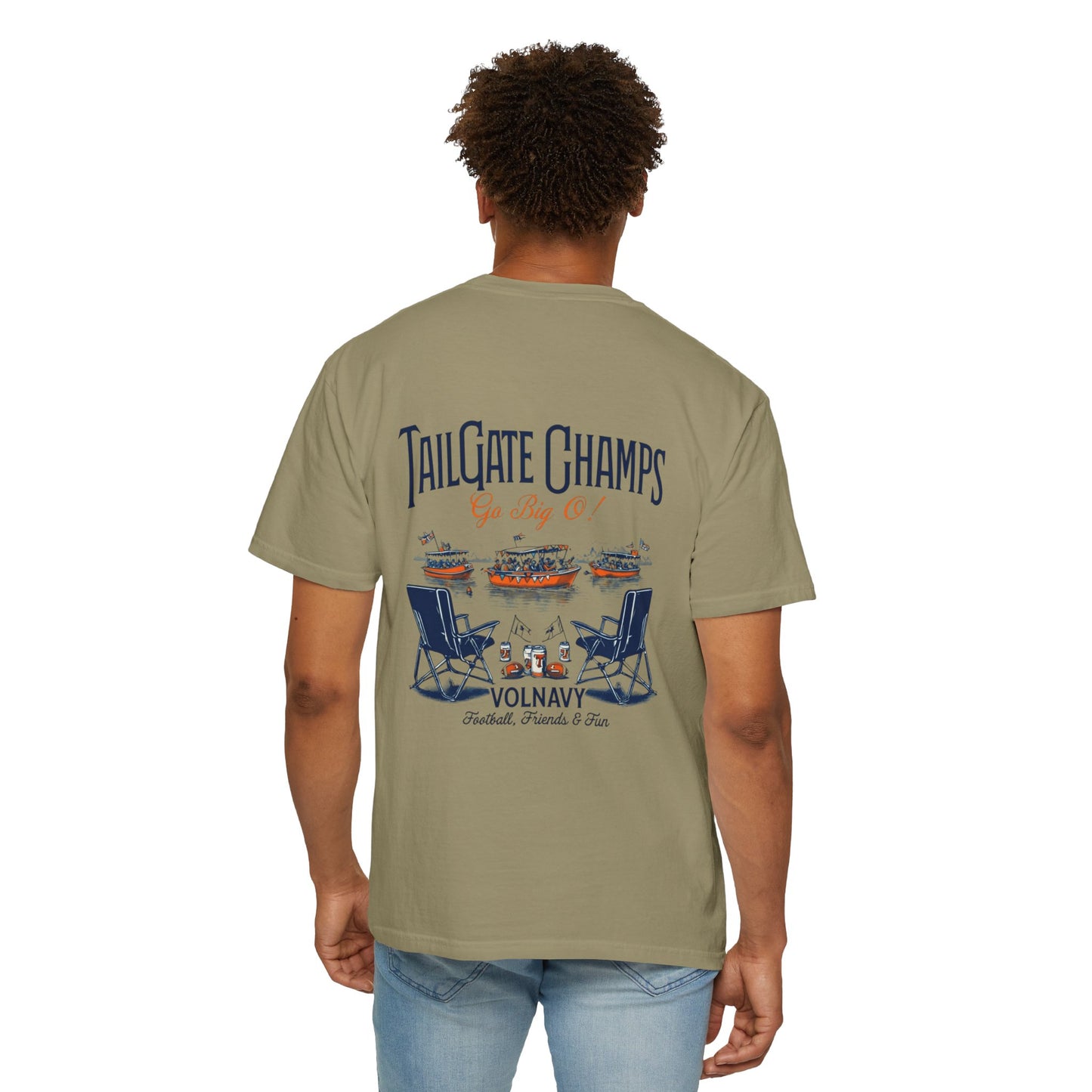 Tailgate Champs VolNavy Unisex T-shirt - Tennessee Vols Game Day Apparel