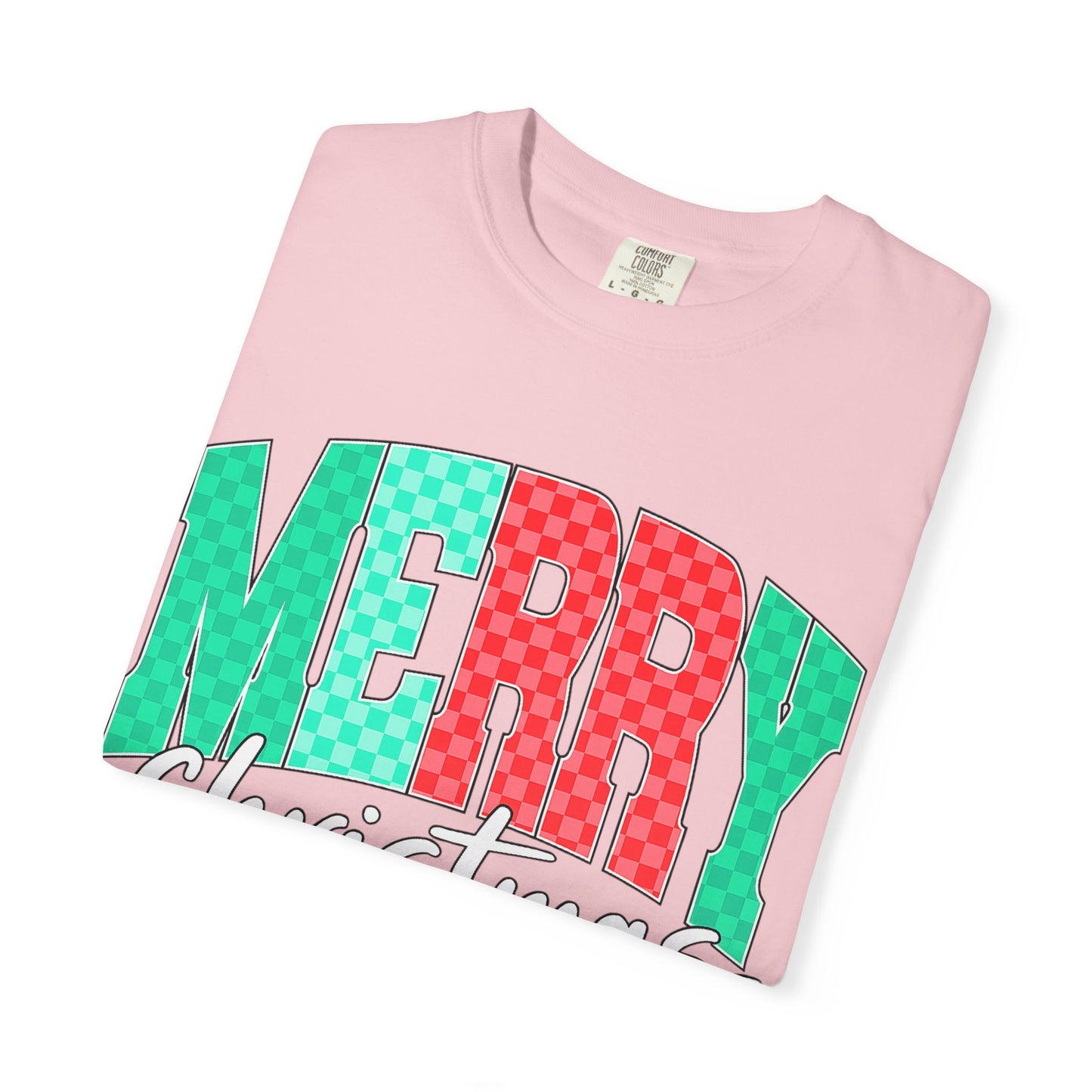 Merry Christmas Unisex Garment-Dyed T-Shirt
