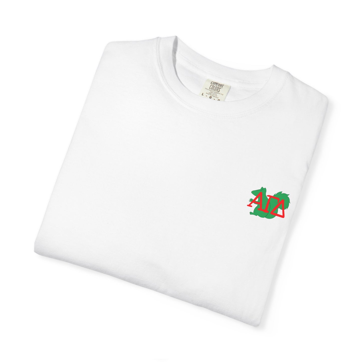AGD Charming Sorority T-Shirt, Squirrel Design, Unisex Apparel, Perfect Gift, Casual Wear, College Life, Greek Life, Fraternity Events