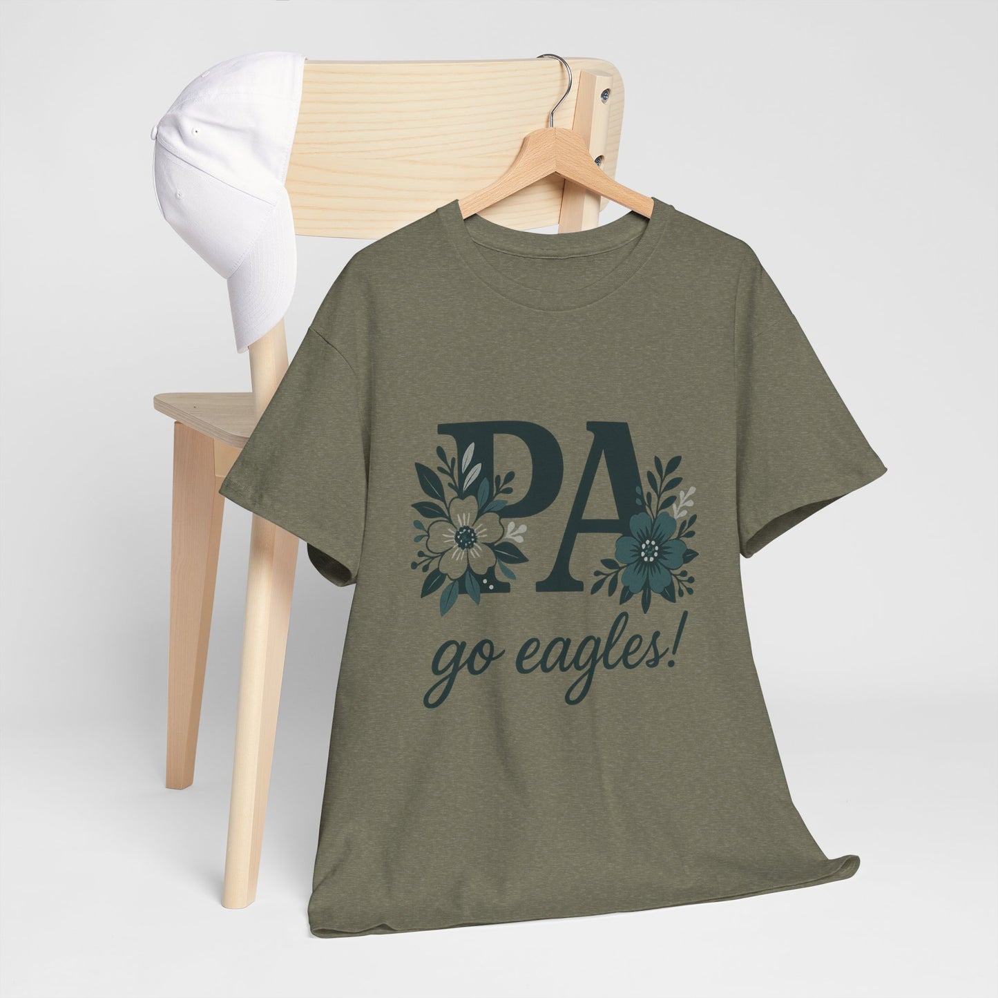 Floral PA Eagles Tee
