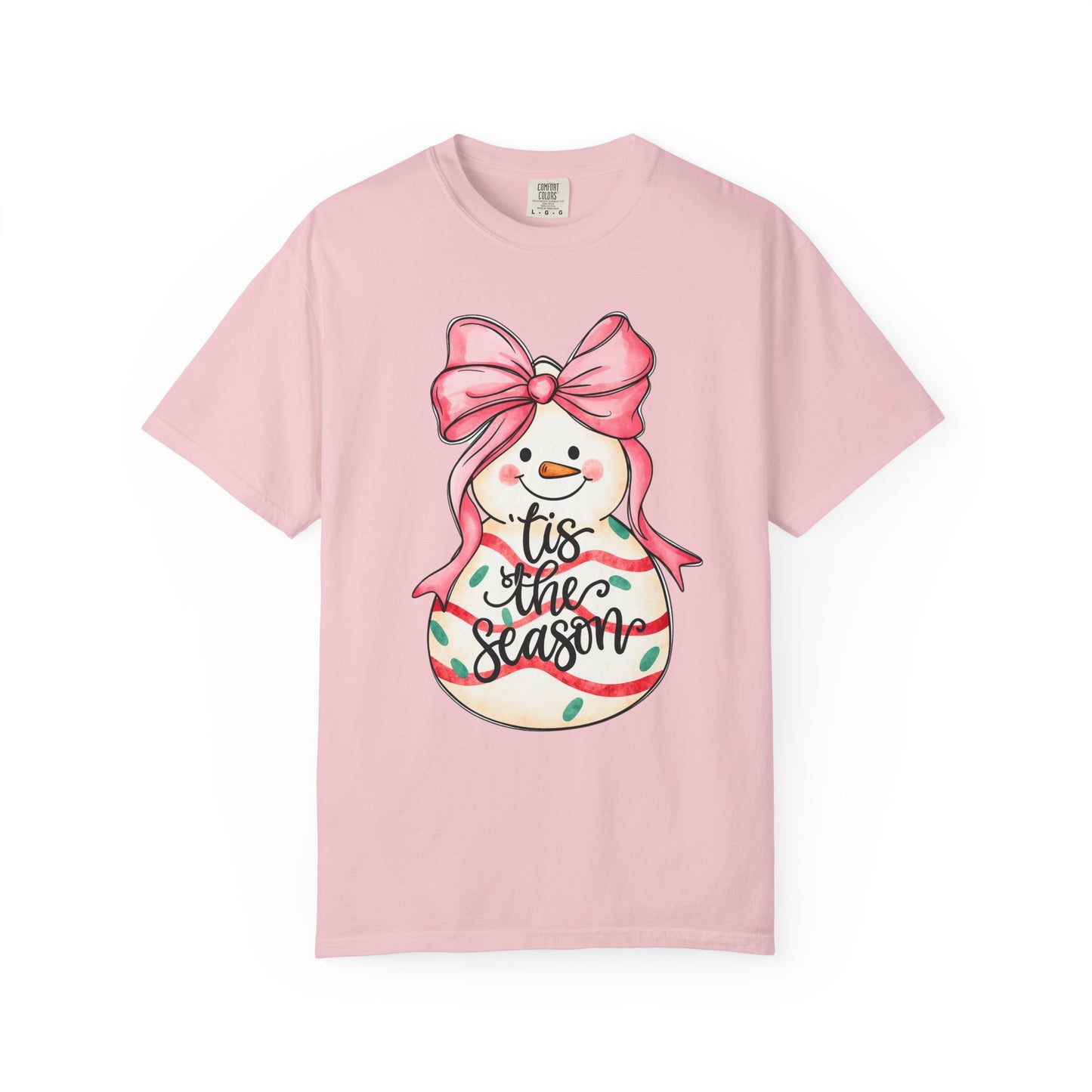 Festive Snowman T-Shirt - 'Tis the Season
