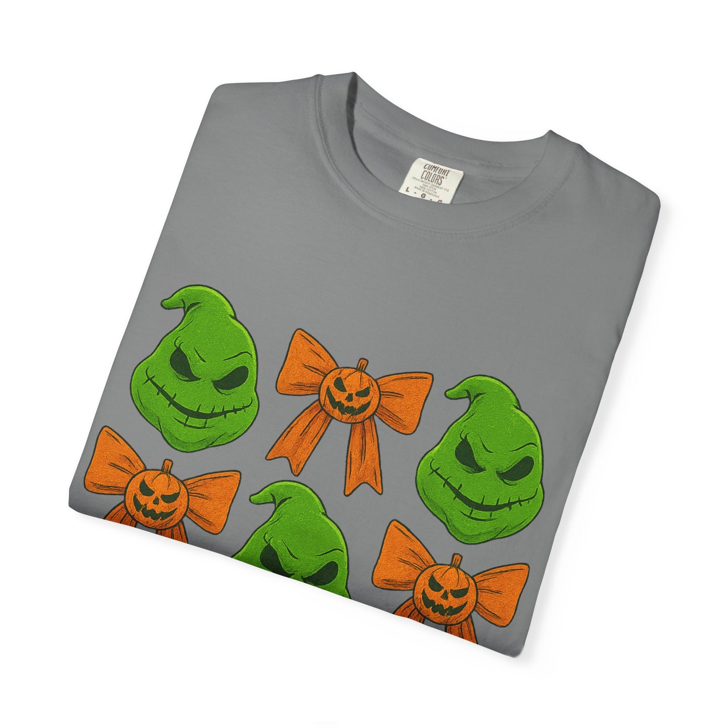 Oogie Boogie Holiday T-Shirt | Fun Gift for Christmas, Unisex Cotton Tee, Festive Apparel, Grinch Lovers, Green Character Design