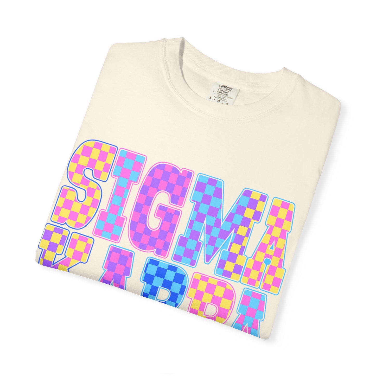 Colorful SigmaKappa T-Shirt - Unisex Garment-Dyed