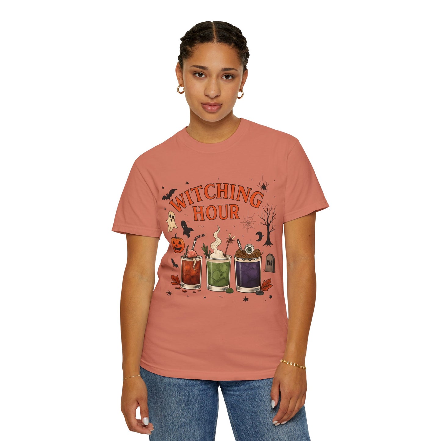 Witching Hour Cocktails T-Shirt | Halloween Apparel