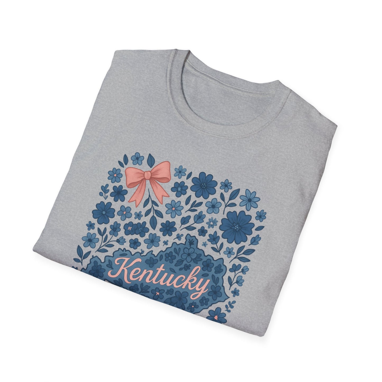 Kentucky Floral Unisex T-Shirt, Kentucky Shirt, Southern Pride Tee, Spring Fashion Top, Gift for Her, Casual Wear