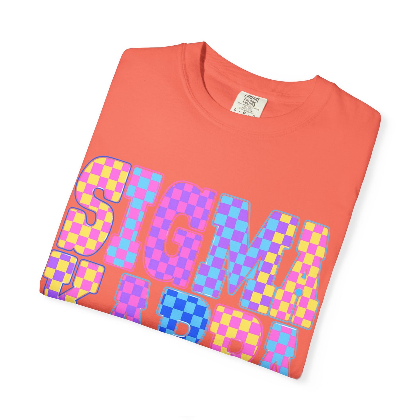 Colorful SigmaKappa T-Shirt - Unisex Garment-Dyed