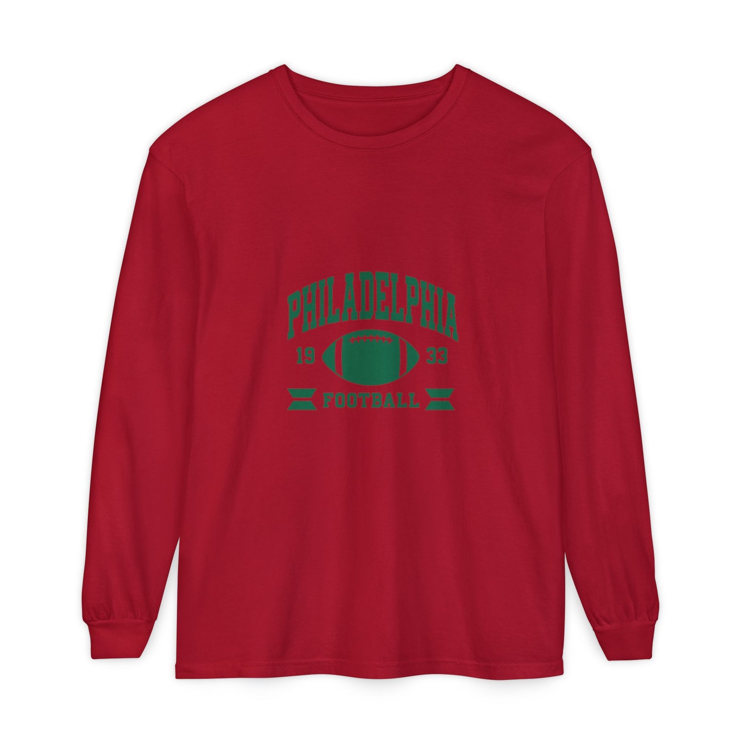 Vintage Philadelphia Football Long Sleeve T-Shirt