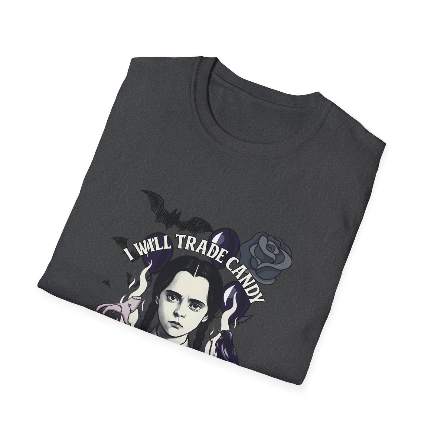 Gothic Family Tribute Unisex Tee - Halloween Dark Aesthetic Apparel