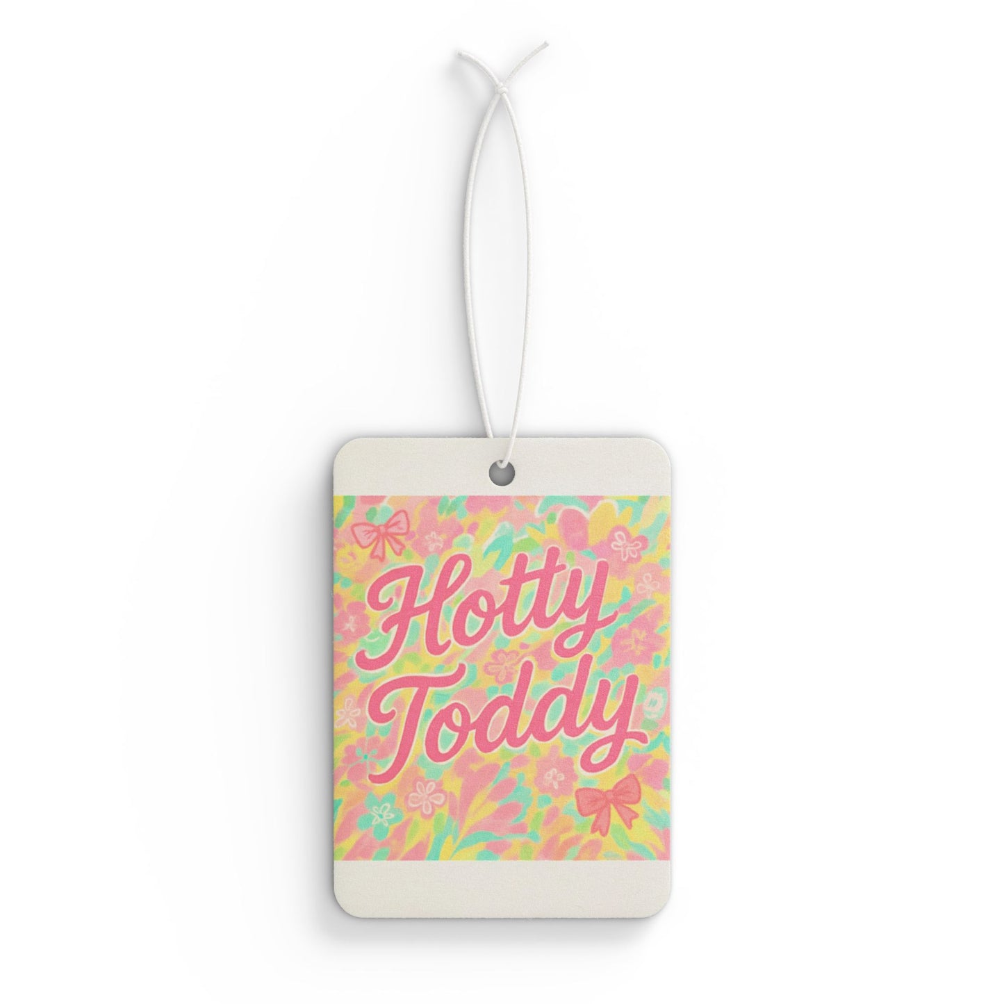 Ole Miss Student Car Air Freshener with Floral Design - Hotty Toddy, Vehicle Fragrance, Car Decor, Aromatherapy, Gift for Car Lovers, Cute Air Freshener