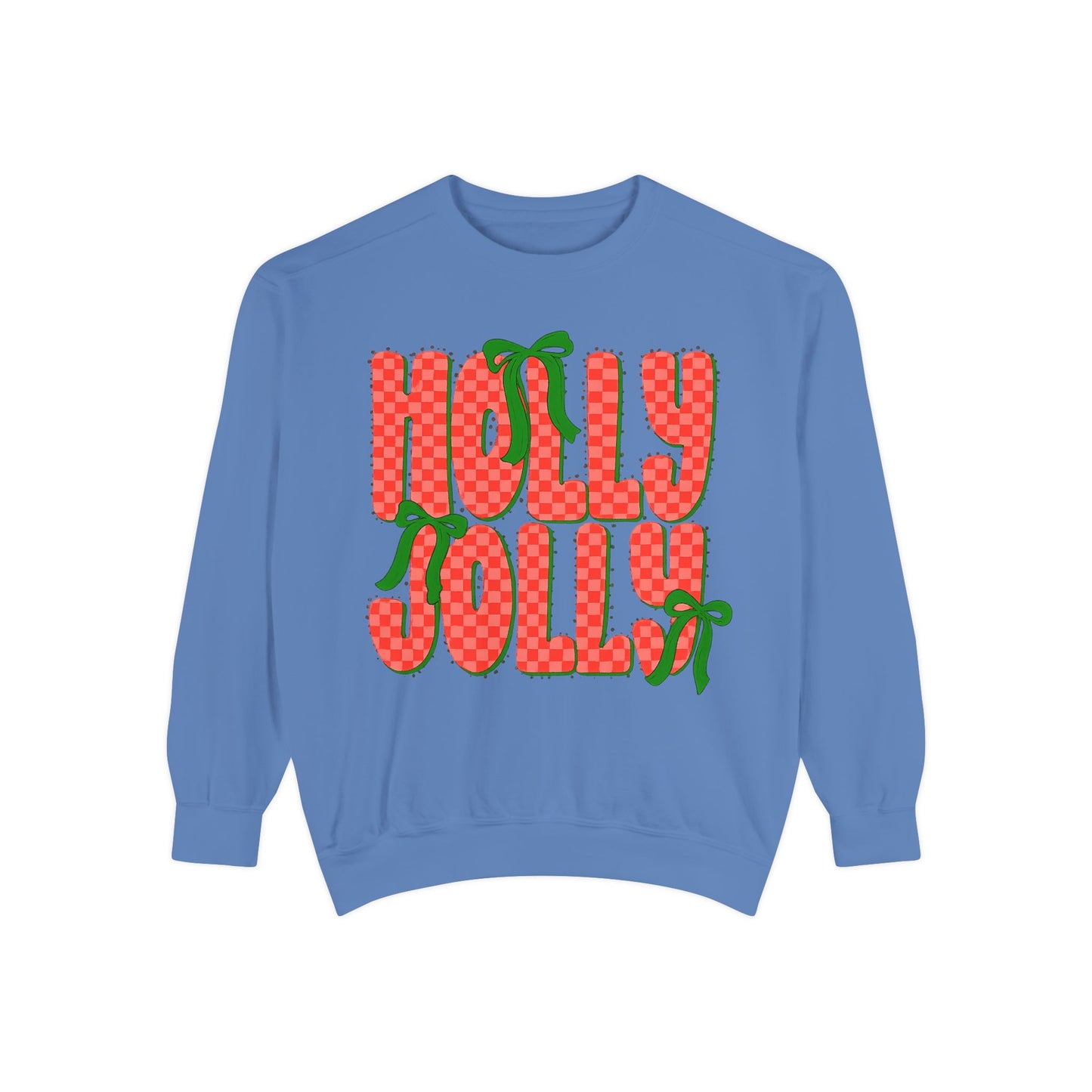 Holly Jolly Sweatshirt — Festive Christmas Holiday Pullover