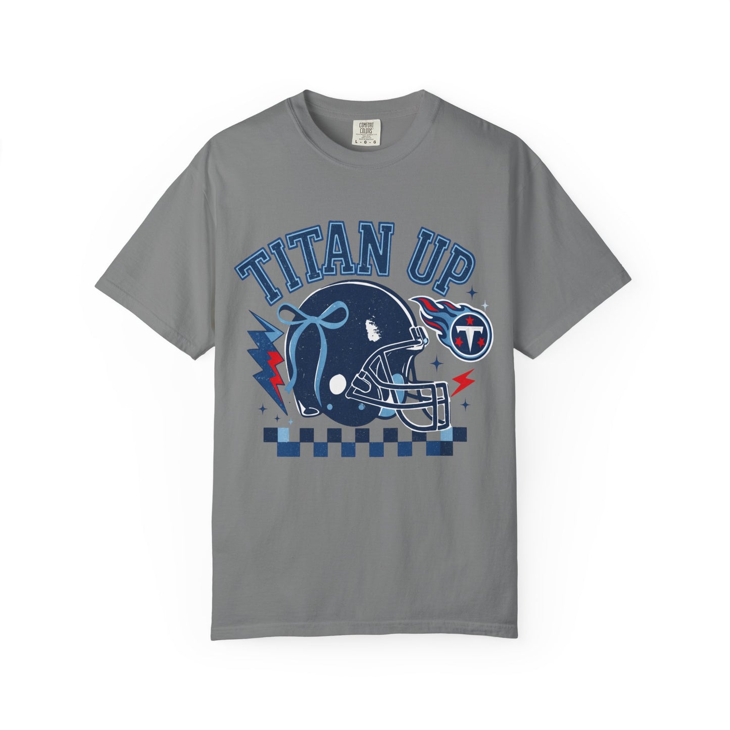 titan up tennessee Unisex Football Tee, Titan Up Shirt for Game Day, Casual Sportswear, Tailgating Apparel, Gift for Fans, Team Spirit Top