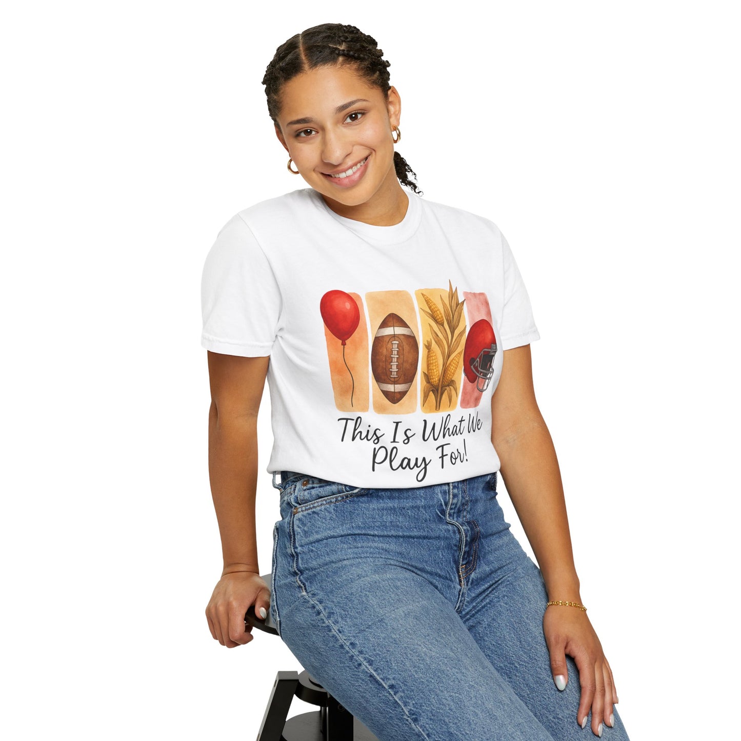 Husks Sporty T-shirt for Football Fans - Game Day Apparel and Gift Idea