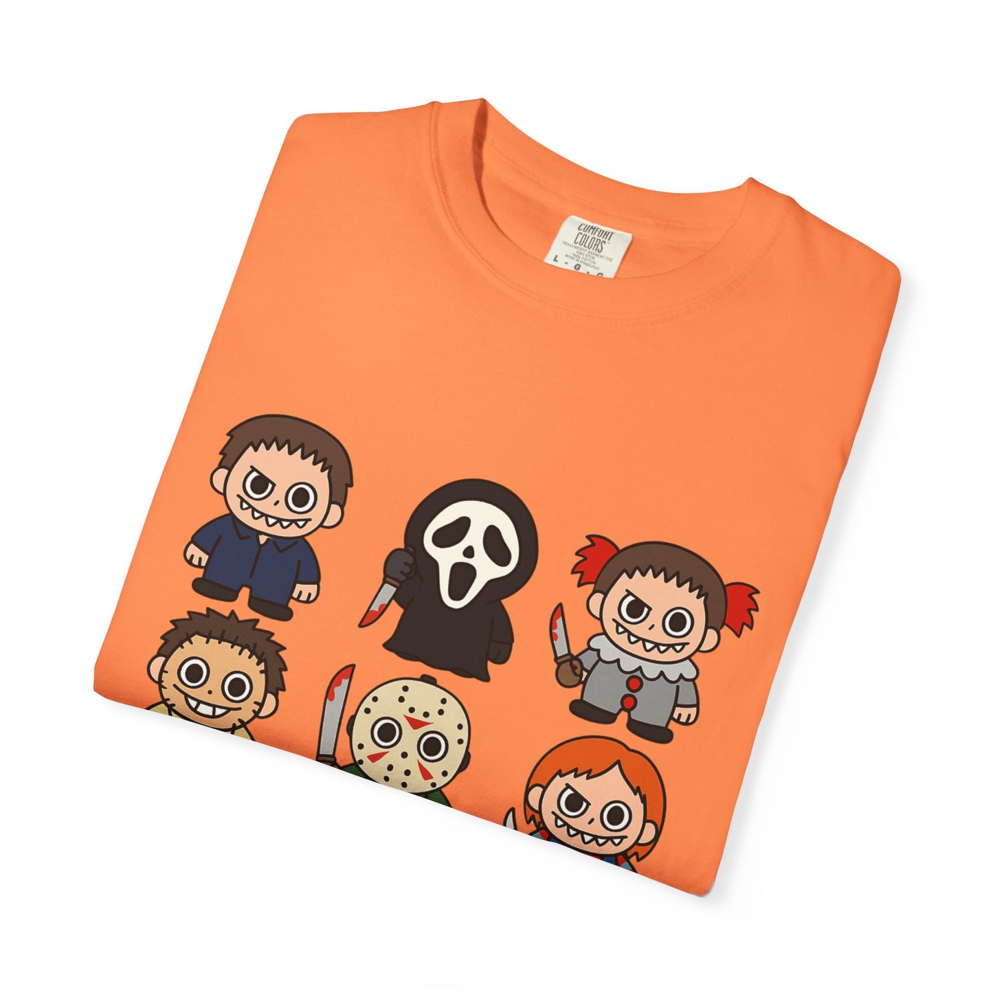 Pop Culture Horror Character T-Shirt, Unisex Tee, Halloween Tee, Horror Movie Merch, Funny Graphic Shirt, Gift for Horror Fans