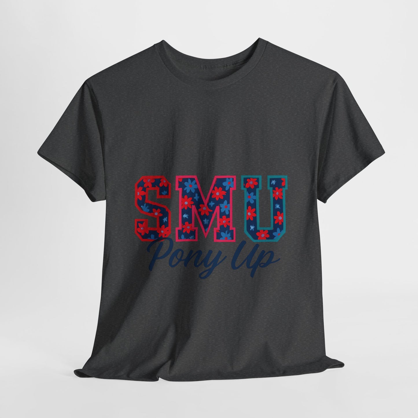 SMU Pony Up Unisex Heavy Cotton Tee, Casual Tees, College Apparel, Perfect Gift for Students, School Spirit Shirt, Comfortable Cotton [...]