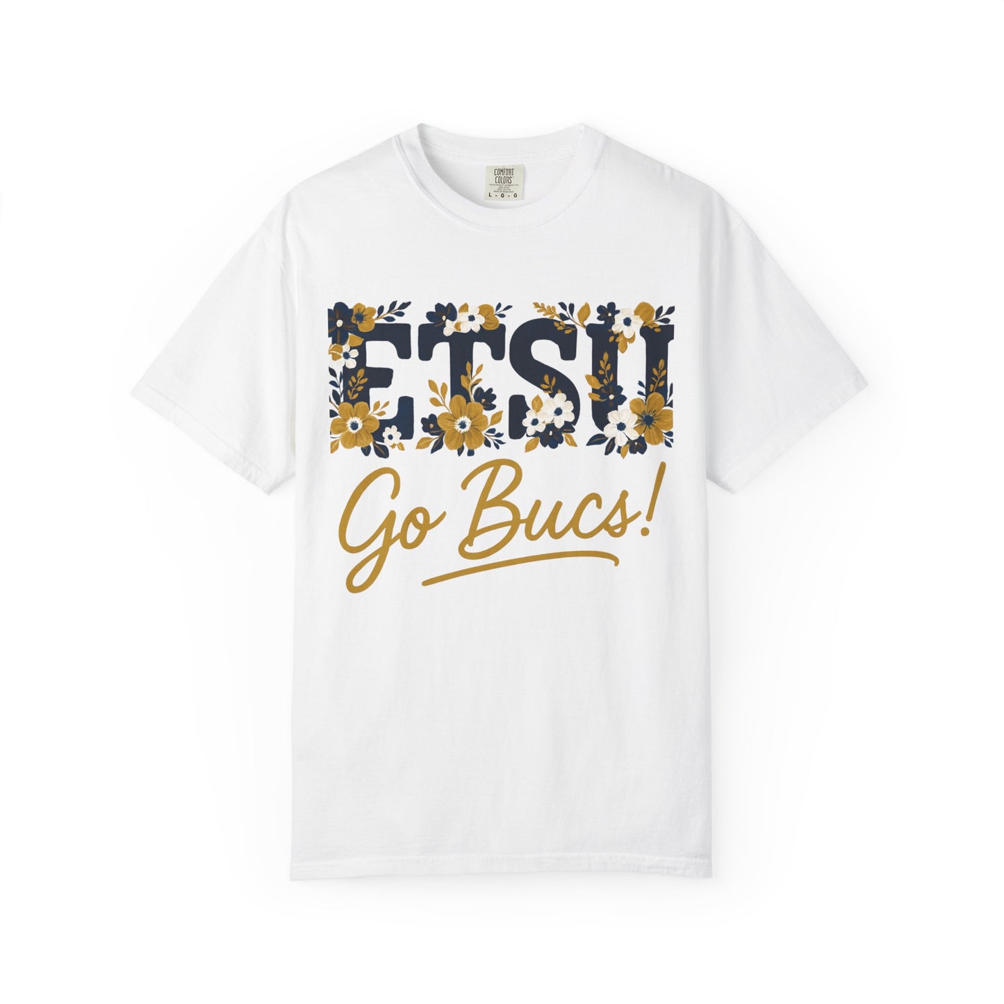 Floral Go Bucs Unisex T-shirt - College Apparel