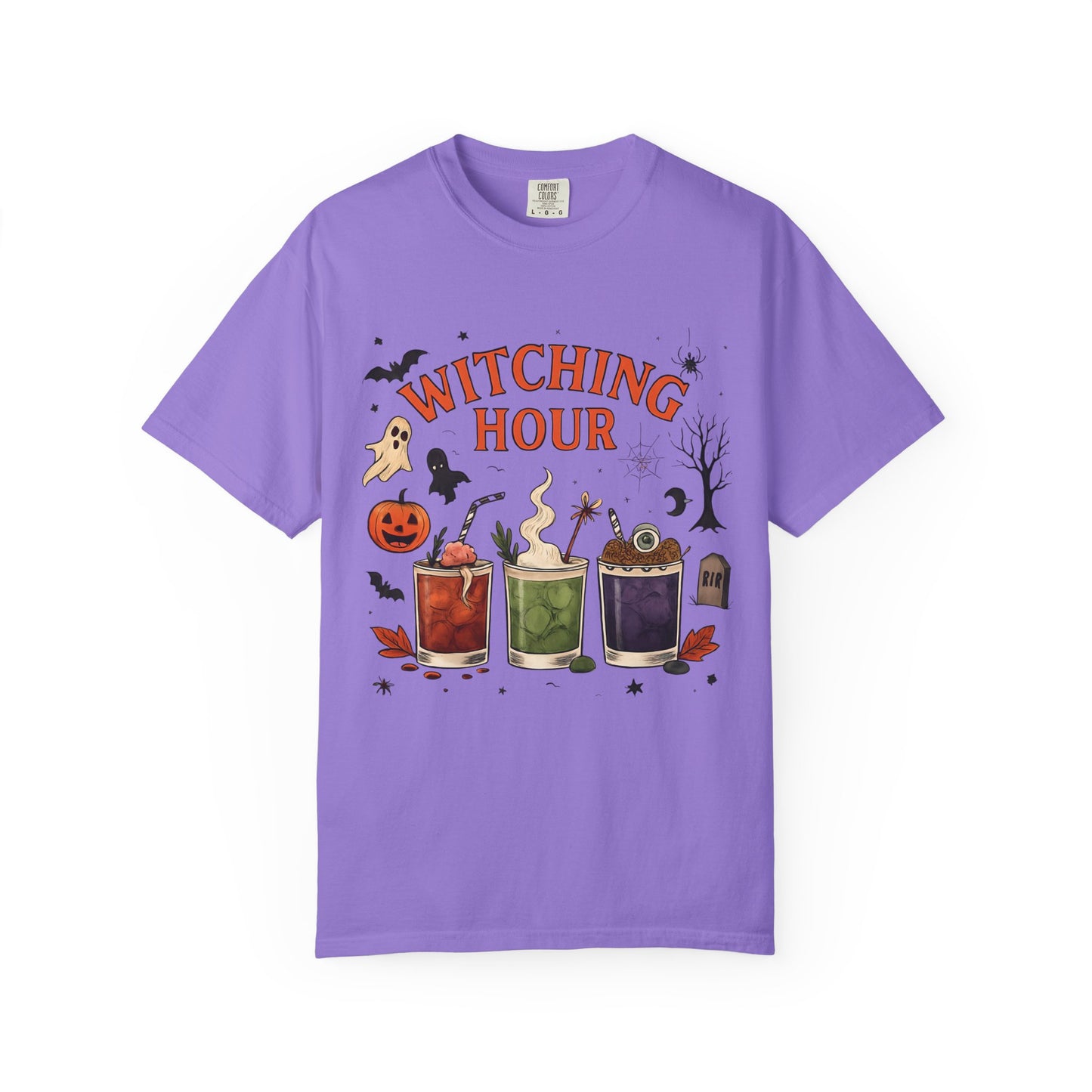 Witching Hour Cocktails T-Shirt | Halloween Apparel