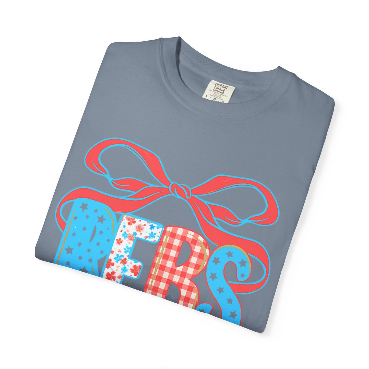 MS Rebs Floral Patriotic T-Shirt