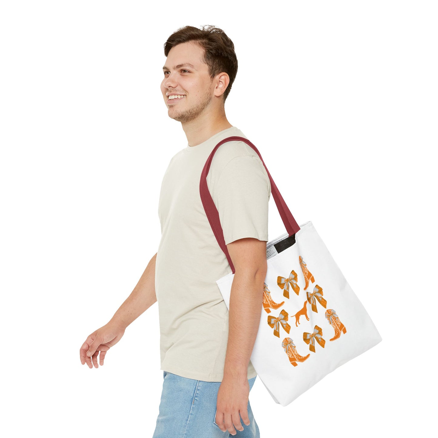 Tn vols game day Tote Bag, rocky top tn, tennessee gift, knoxville tn gift, tn alumni, graduation gift, vols fan gift, vols tote bag, volunteers fan