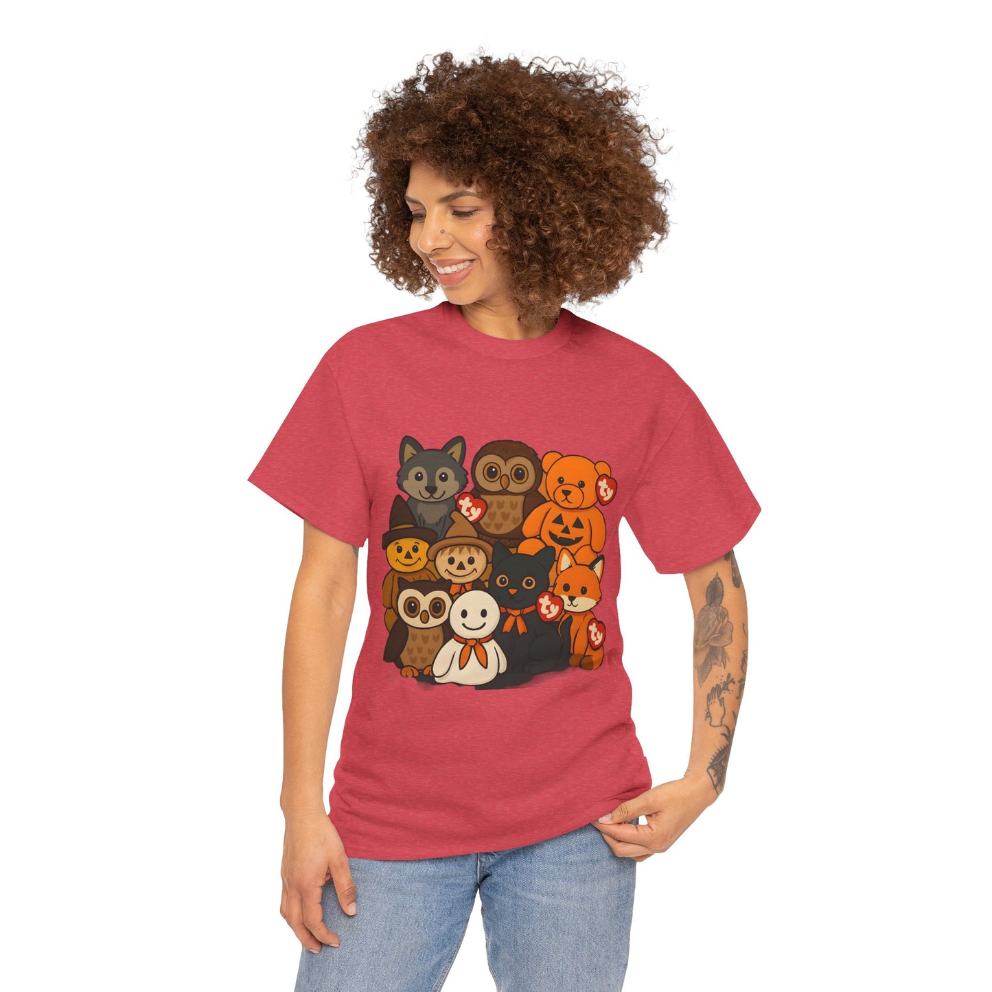 Halloween Unisex Tee - Ty Beanie Babies Design
