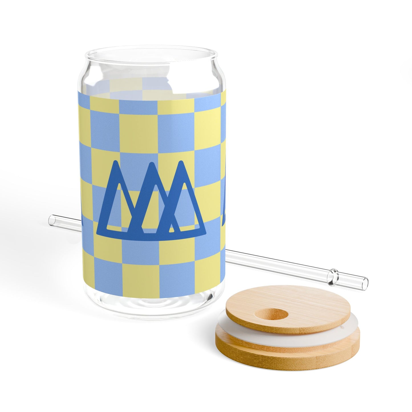 DDD Stylish Sipper Glass - Cute Drinkware for Summer, Kitchen Decor, Gift for Her, Eco-Friendly, Party Use, Picnic Essentials