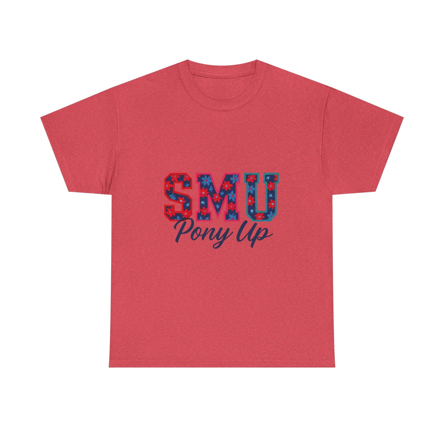 SMU Pony Up Unisex Heavy Cotton Tee, Casual Tees, College Apparel, Perfect Gift for Students, School Spirit Shirt, Comfortable Cotton [...]