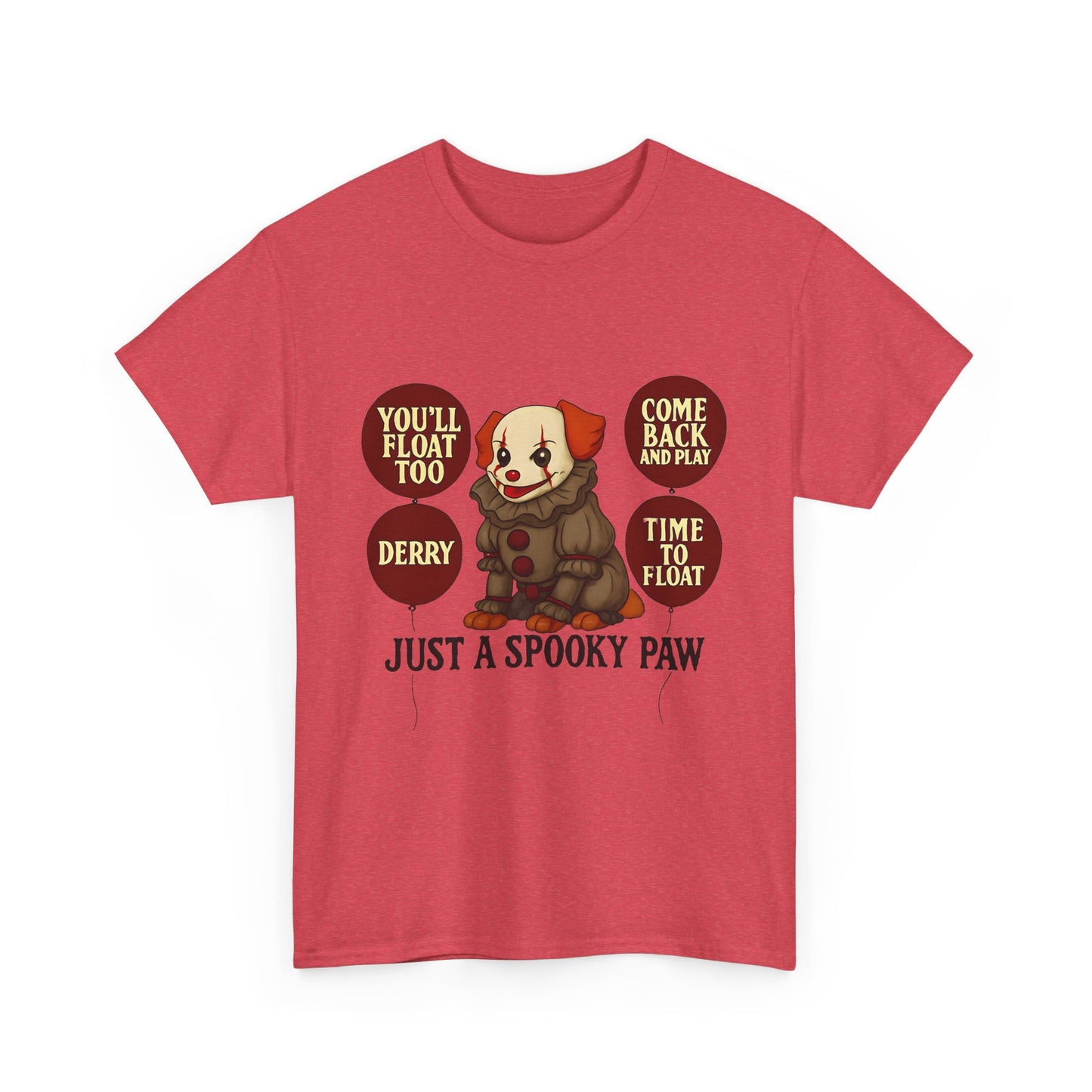 Spooky Dog Tee Clown Pup Pennywise