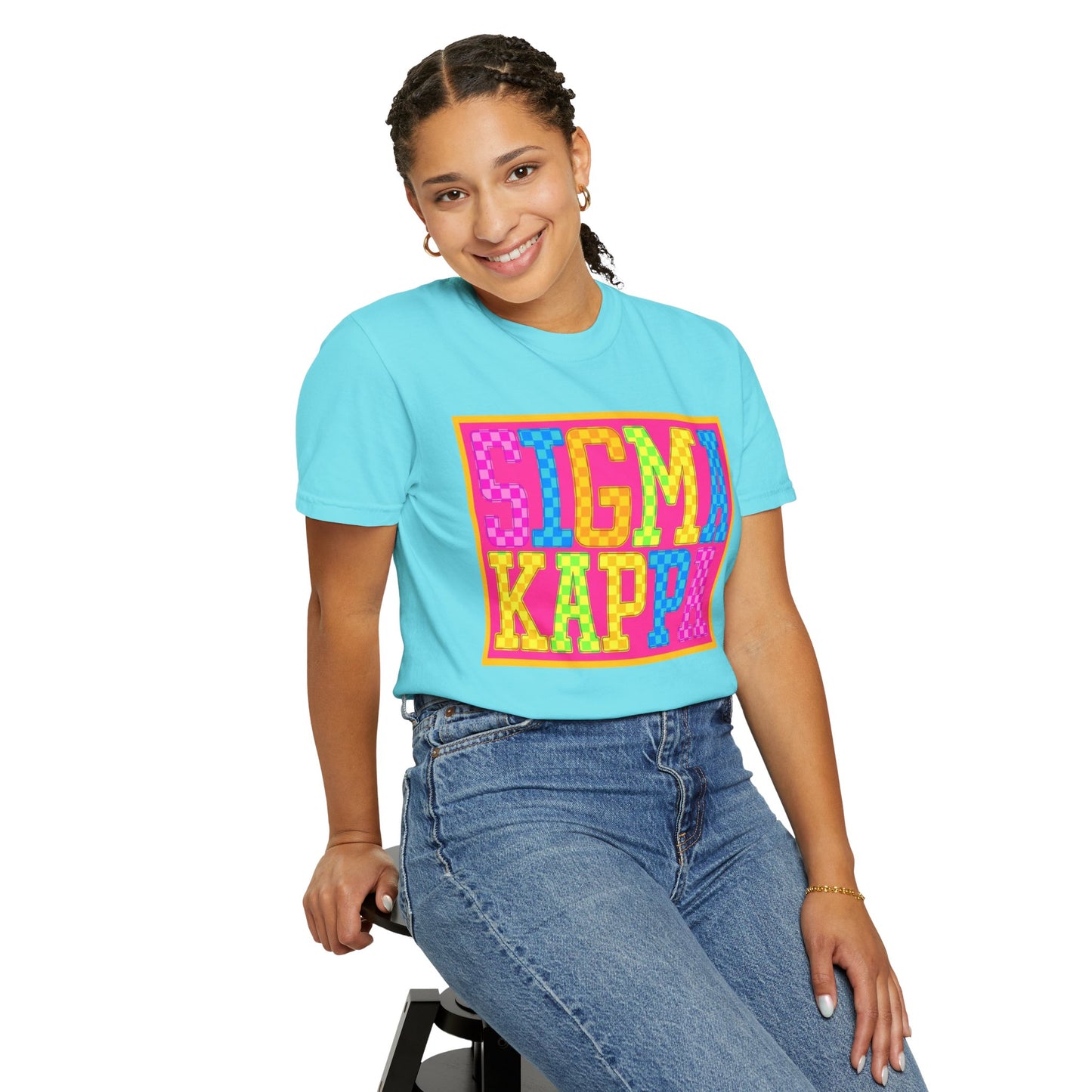 Colorful Sigma Kappa T-Shirt | Sorority Apparel