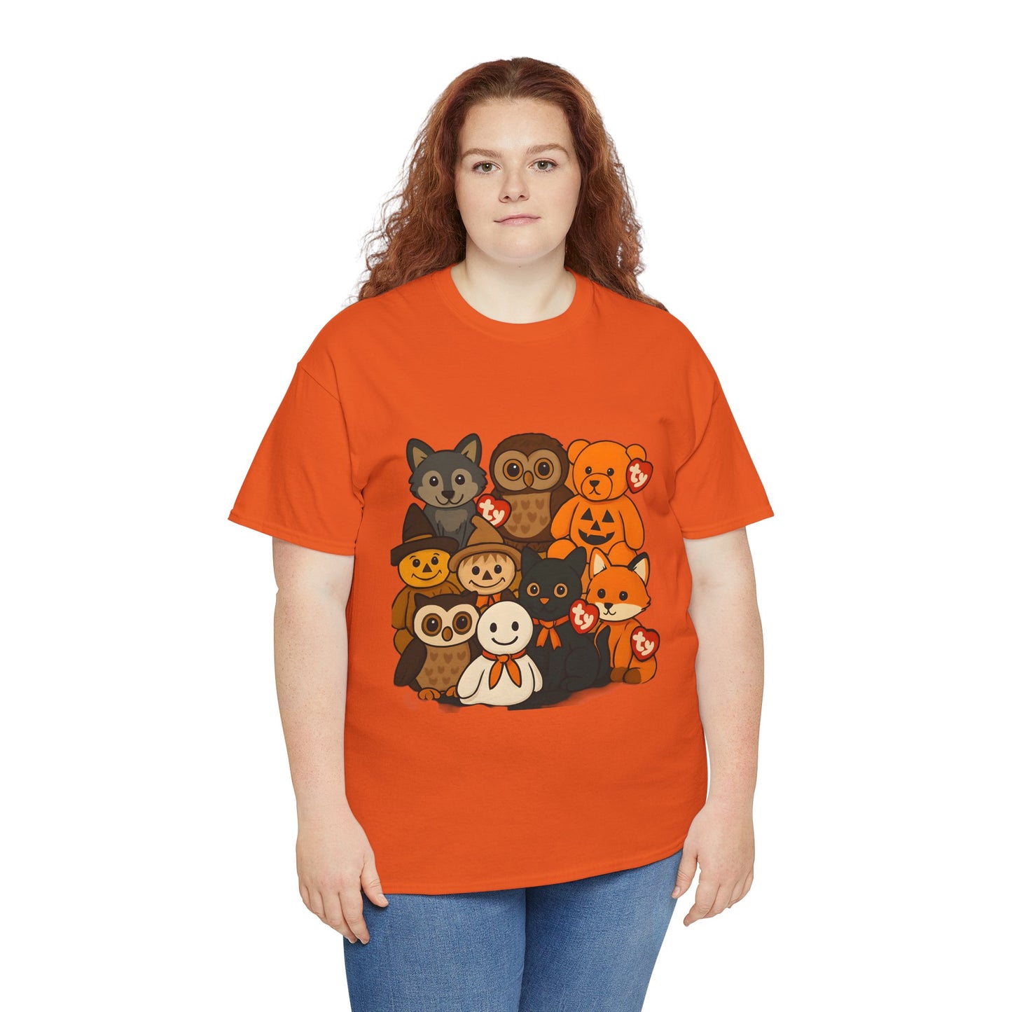 Halloween Unisex Tee - Ty Beanie Babies Design