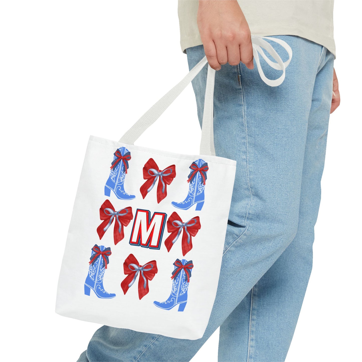 Mississippi Coquette Tote Bag, Personalized Tote, Mississippi Fan Gift, Ole Miss, Hotty Toddy, College Student Gift, Graduation Gift