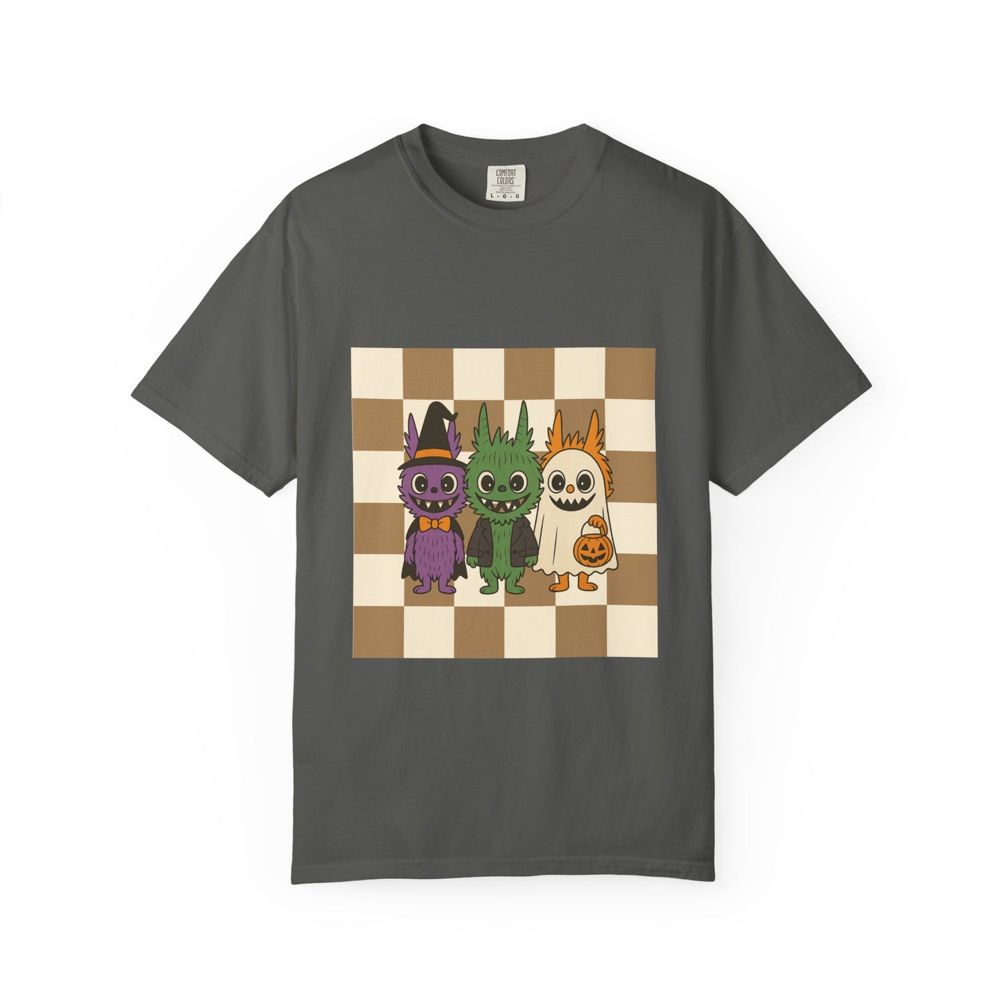 Cute Halloween Monster T-Shirt, Spooky Graphic Tee, Fall Apparel, Unisex Shirt, Trick or Treat, Halloween Party Outfit