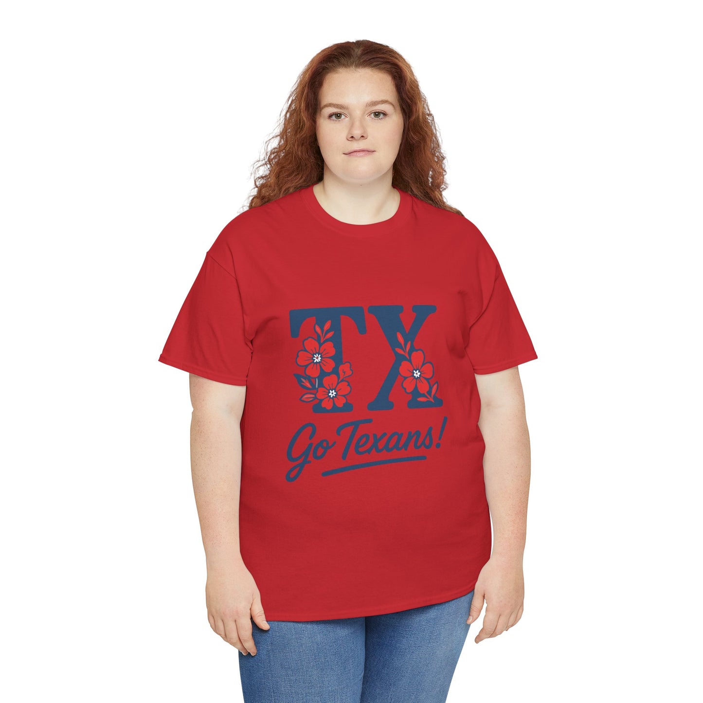 Texas Pride Unisex Cotton Tee | Go Texans! T-Shirt, Casual Wear, Game Day Shirt, Gift for Fans, Spring/Summer Style