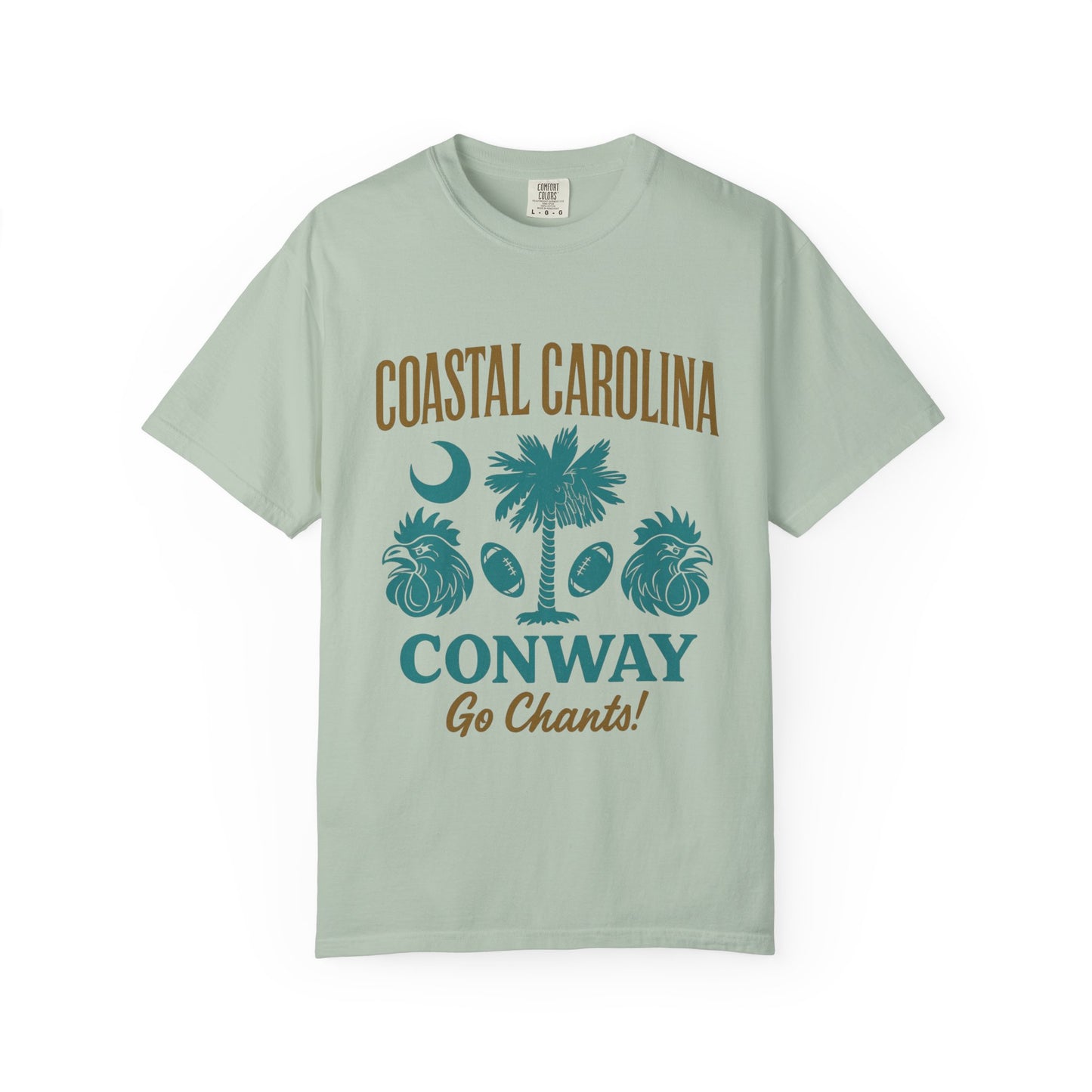 Go Chants T-Shirt, Unisex Garment-Dyed Tee, Beachwear, College Apparel, Summer Vibes