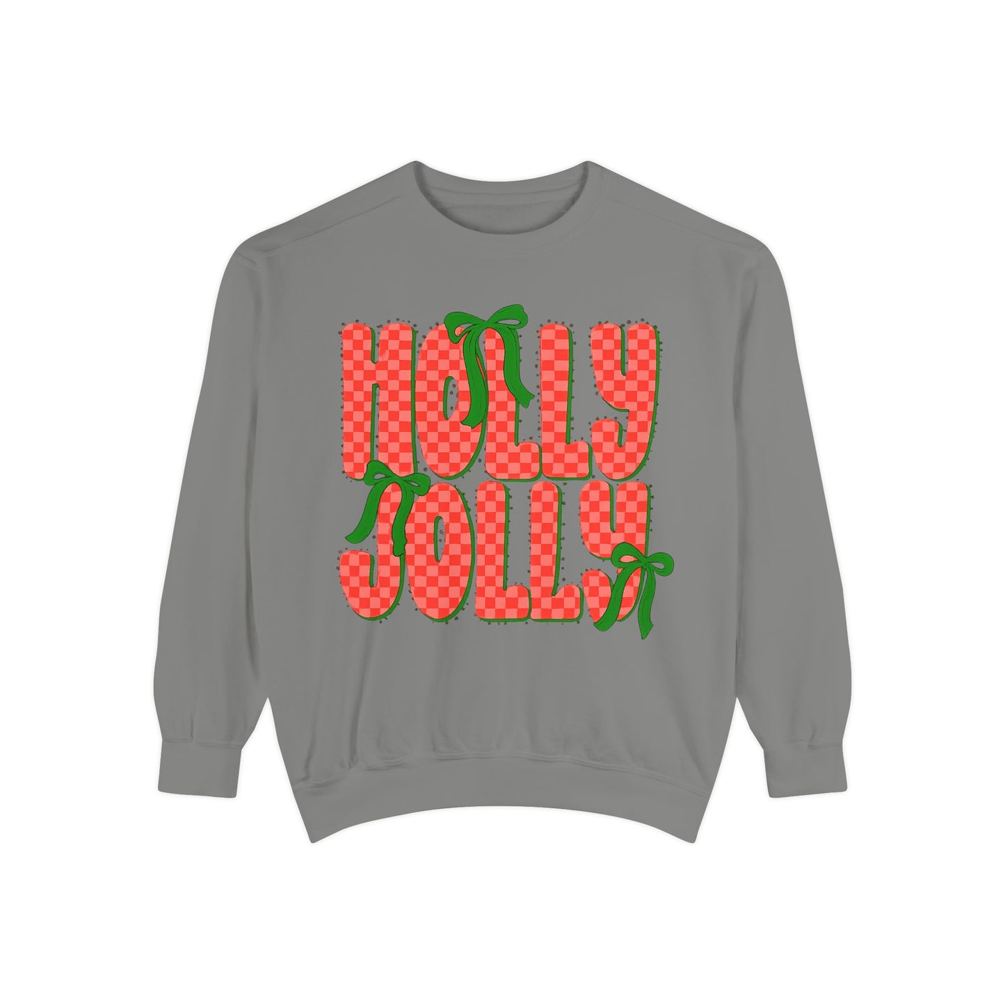 Holly Jolly Sweatshirt — Festive Christmas Holiday Pullover