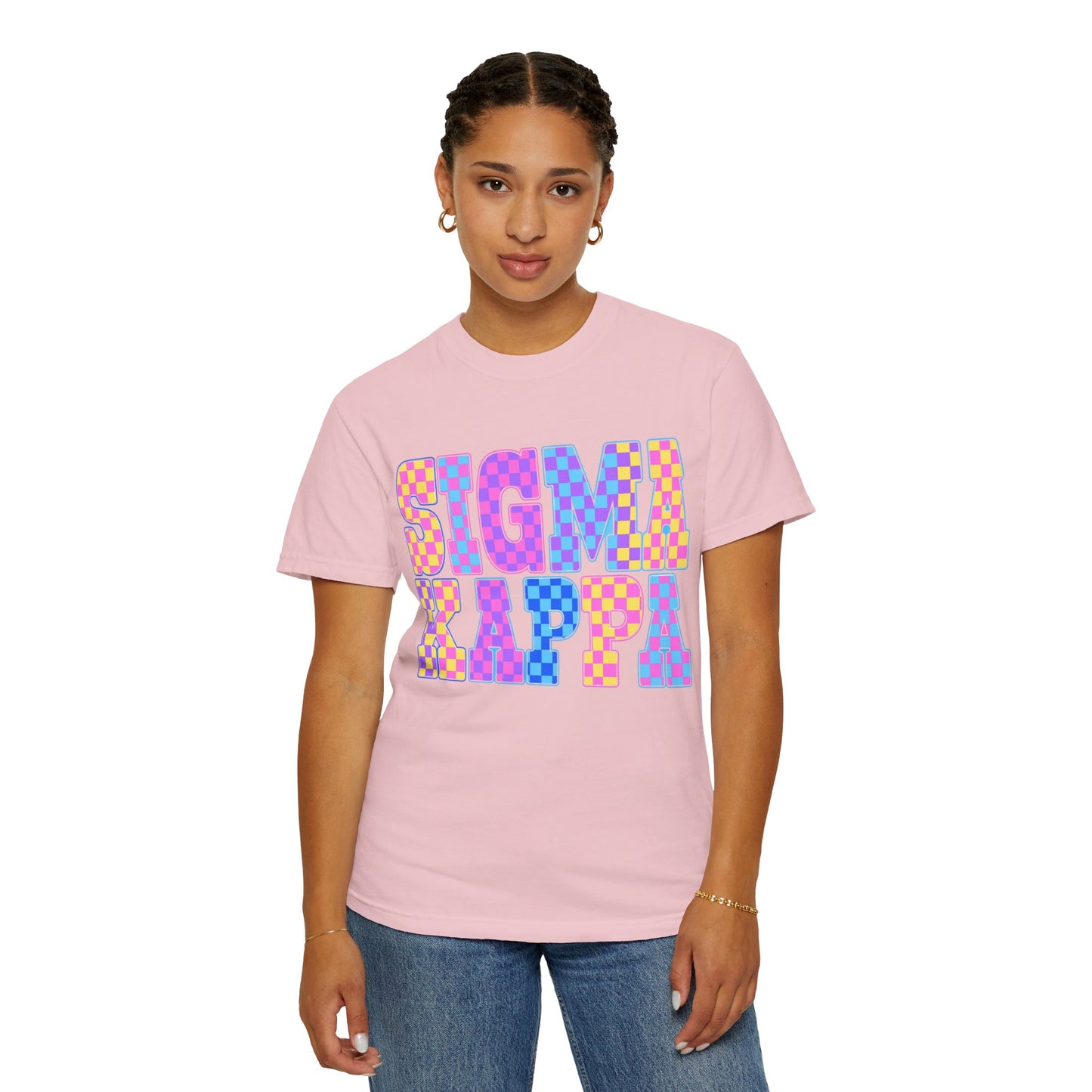 Colorful SigmaKappa T-Shirt - Unisex Garment-Dyed