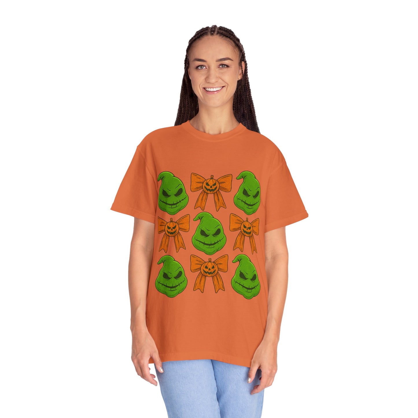 Oogie Boogie Holiday T-Shirt | Fun Gift for Christmas, Unisex Cotton Tee, Festive Apparel, Grinch Lovers, Green Character Design