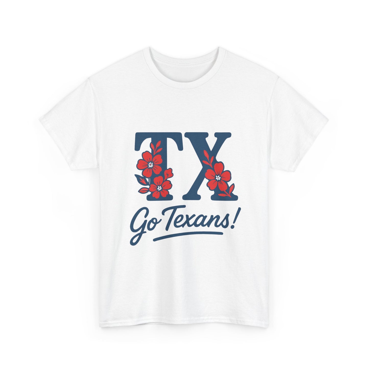 Texas Pride Unisex Cotton Tee | Go Texans! T-Shirt, Casual Wear, Game Day Shirt, Gift for Fans, Spring/Summer Style