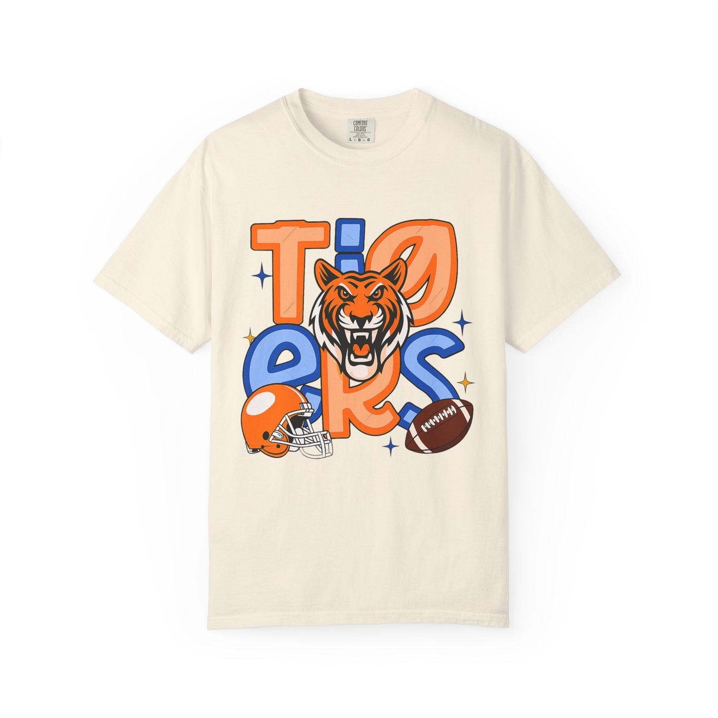 Tigers Unisex Garment-Dyed T-Shirt