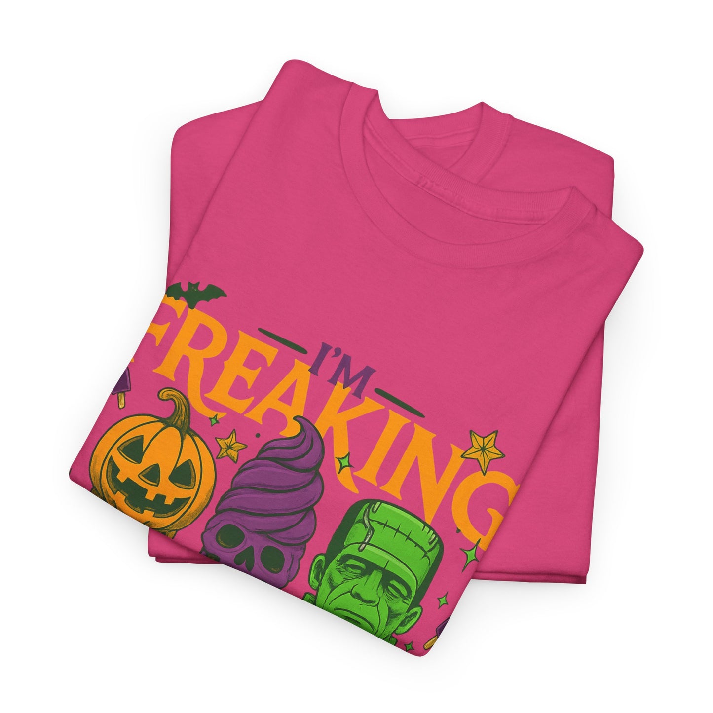 Halloween Unisex Heavy Cotton Tee, Fun Fall Shirt, Halloween Costume Top, Spooky Party Tee, Trick or Treat Apparel