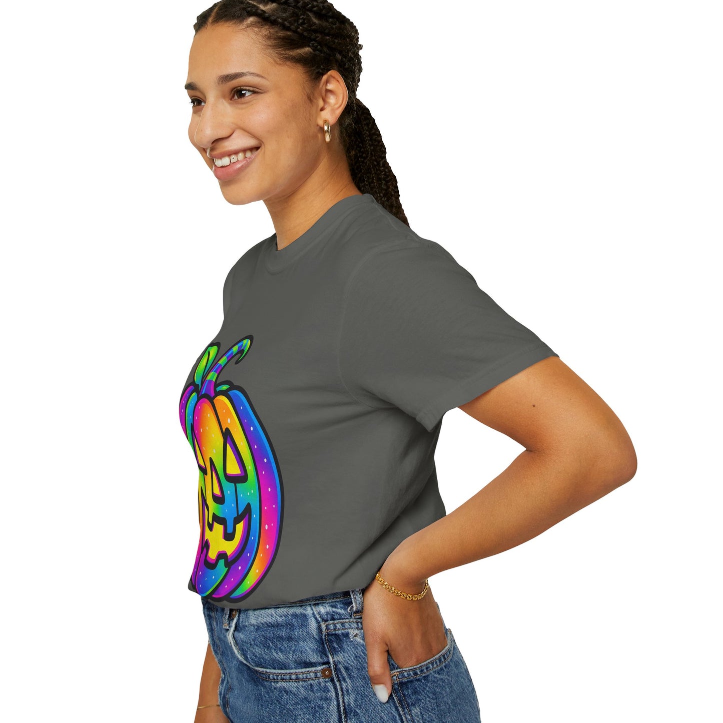 Colorful Pumpkin T-shirt for Halloween