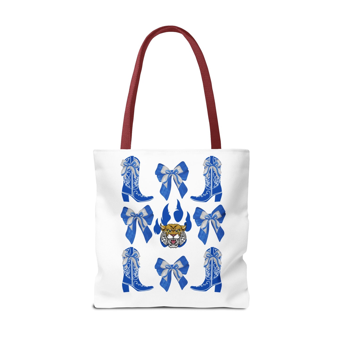 KY wildcats Stylish Blue Cowboy Boots Tote Bag, Kentucky Wildcats Fan, Kentucky Game Day, UK Wildcats, Kentucky Alumni, Graduation Gift, Lexington KY Gift