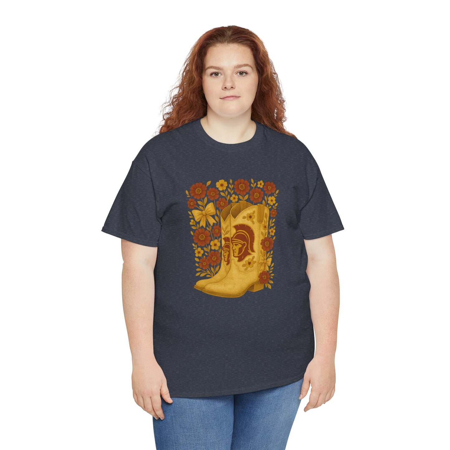 Trojans Cowboy Boot Tee