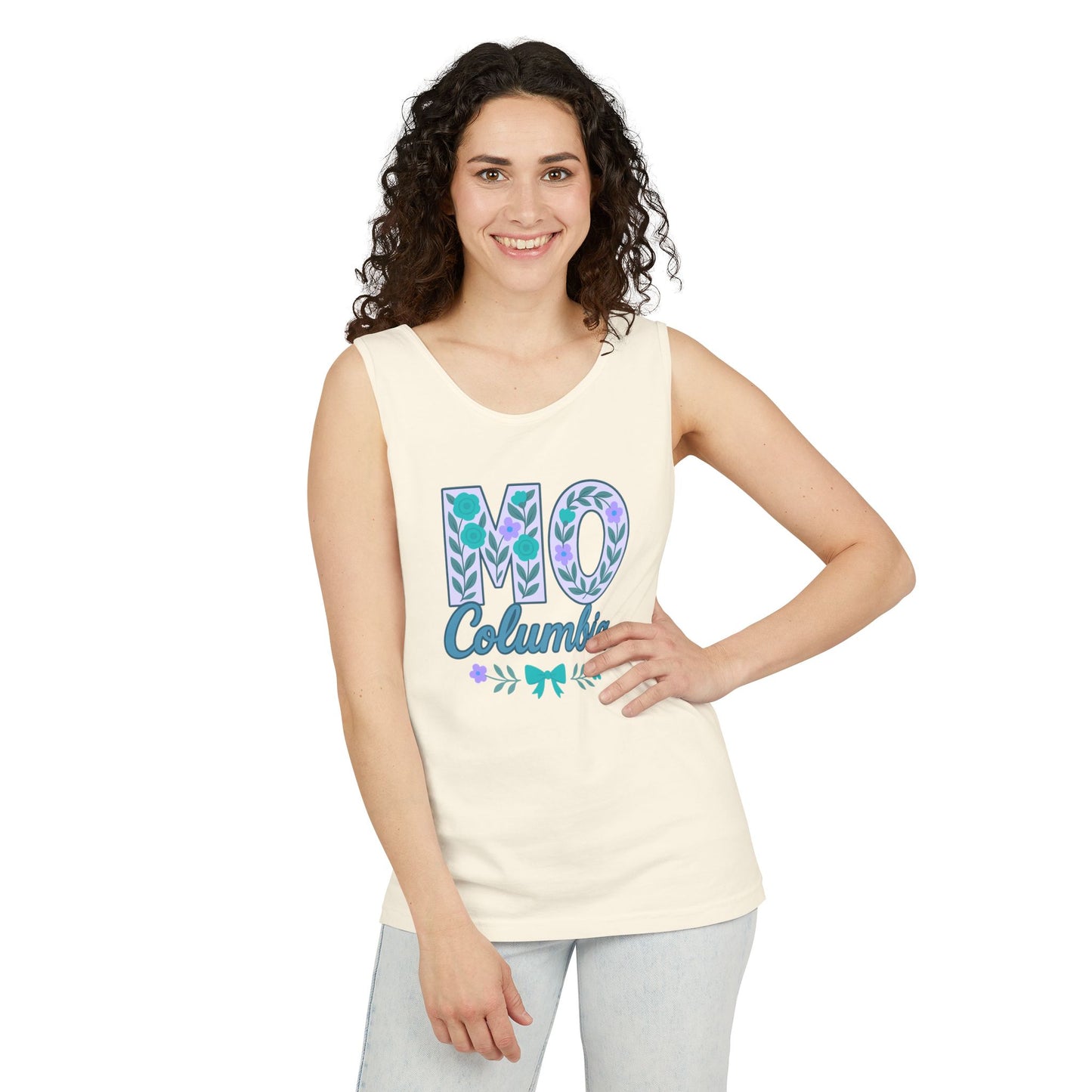 Missouri State Pride Tank Top, Unisex Summer Shirt, Columbia MO Graphic Tee, Comfort Colors, Graduation Gift