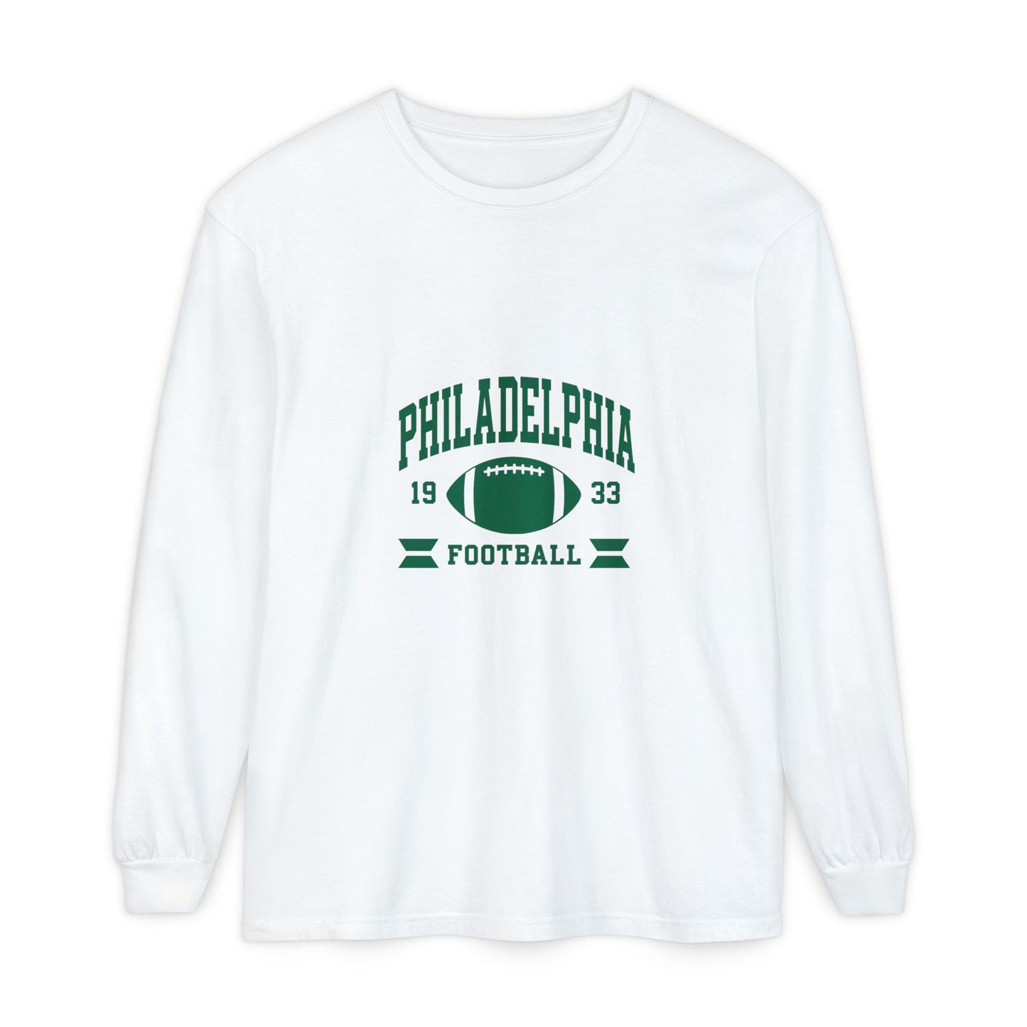 Vintage Philadelphia Football Long Sleeve T-Shirt