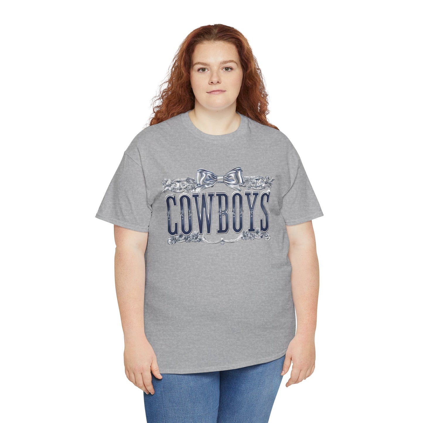 Cowboys Graphic Tee, Unisex Heavy Cotton Tee, Western Wear, Country Music Shirt, Rodeo Style T-Shirt, Gift for Cowboy Fans