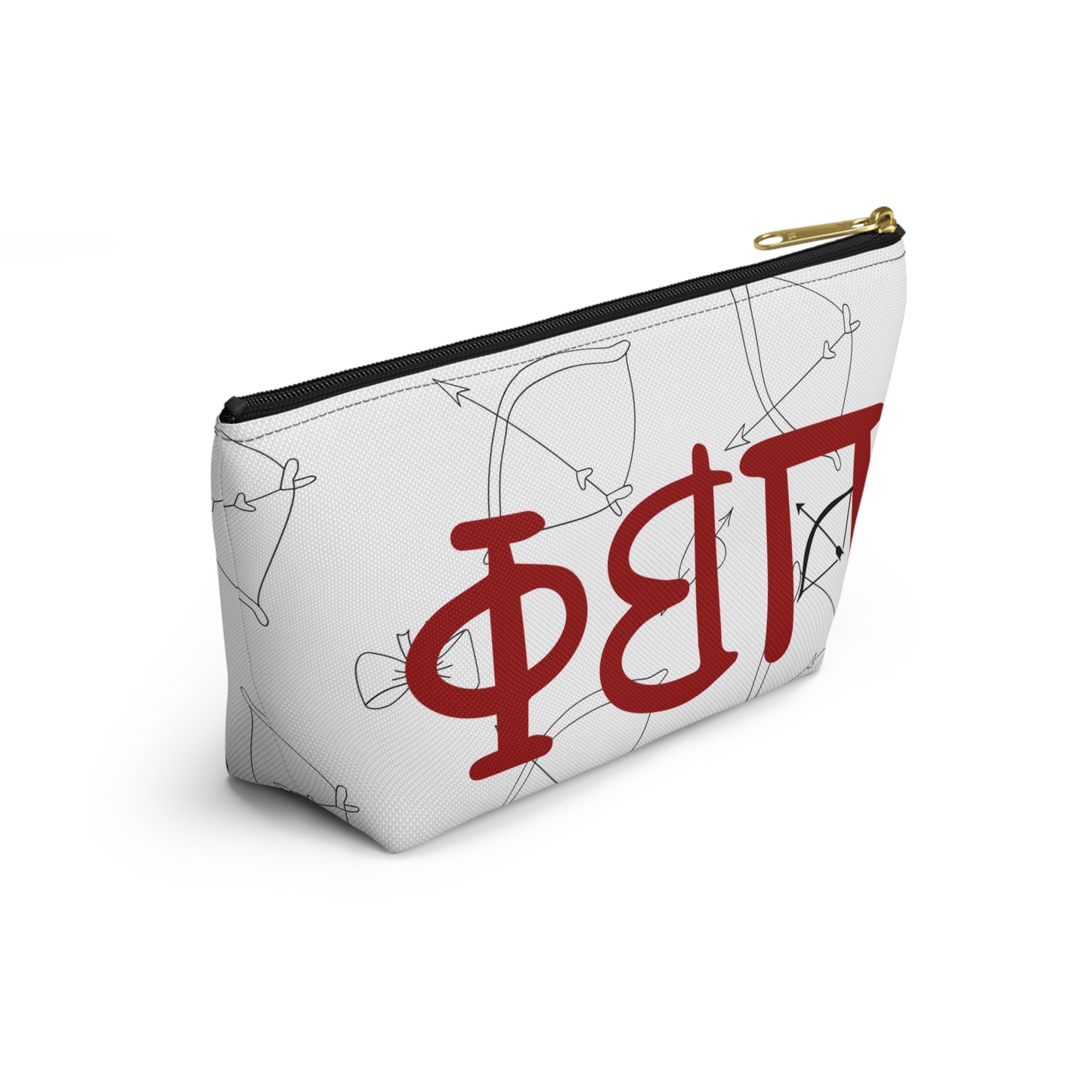 Pi Beta Phi Stylish Accessory Pouch, Personalized Cosmetic Bag, Ideal Gift for Friends, Perfect for School, Travel & Organization