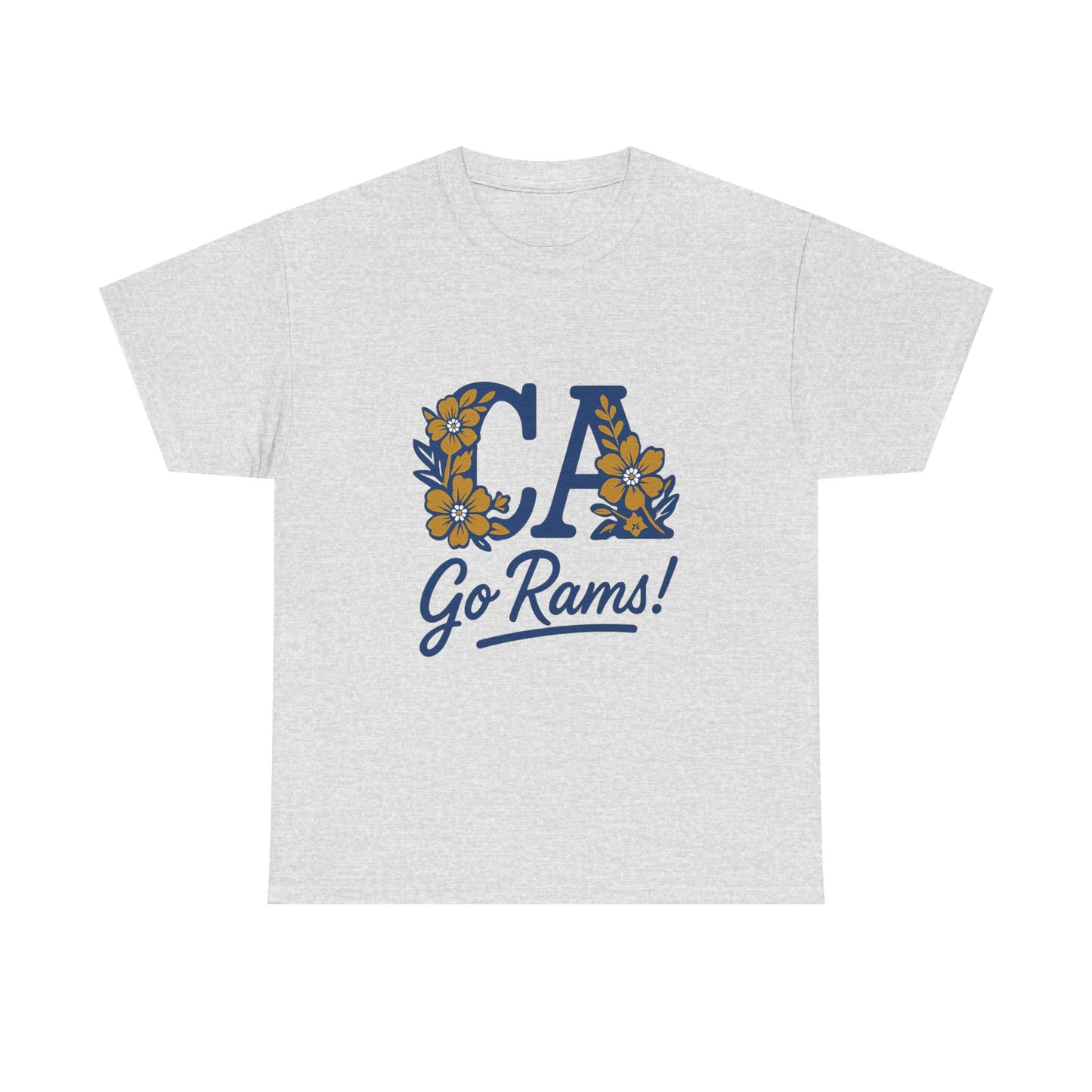 CA Rams Floral Tee